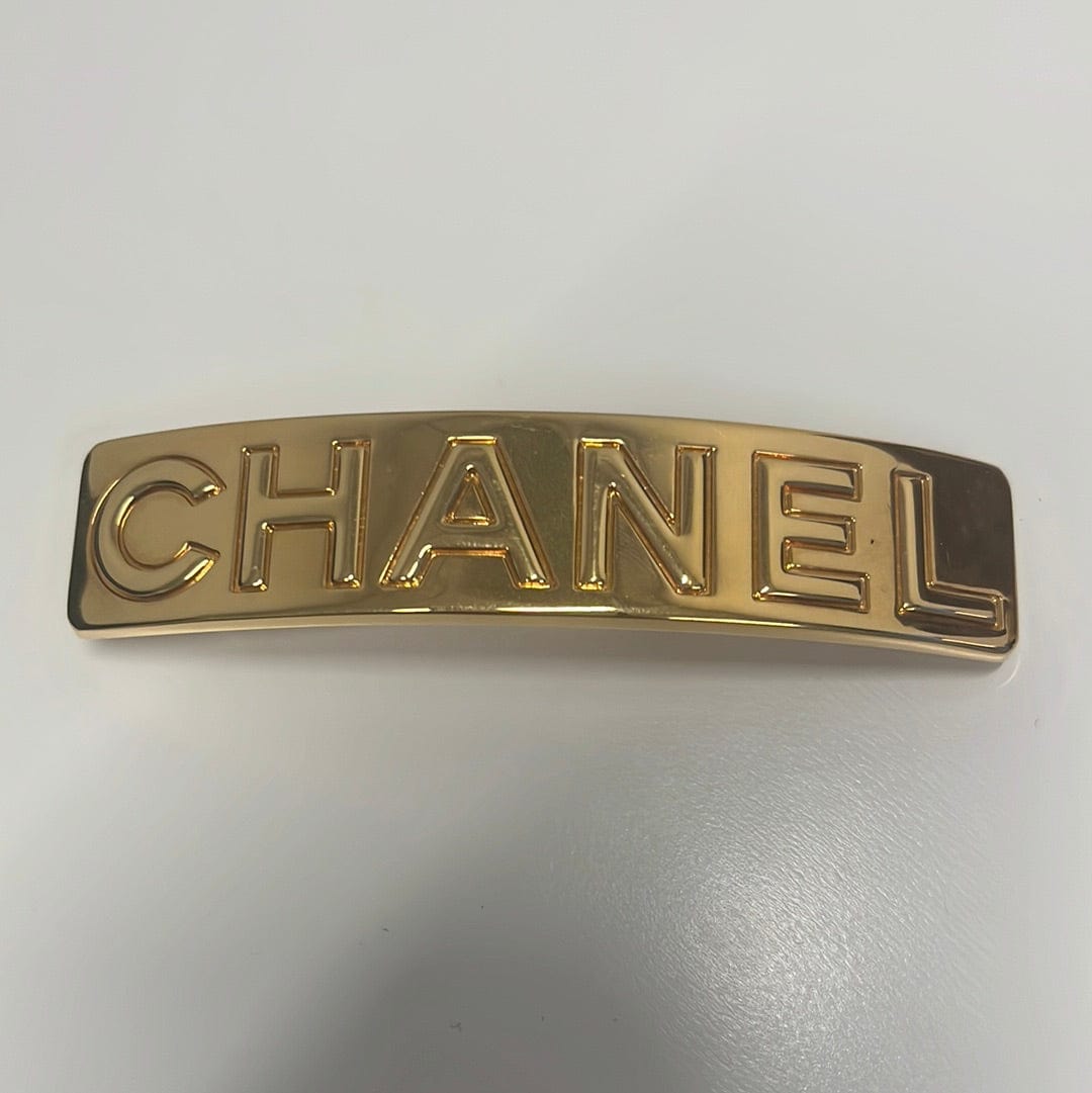 Chanel Large Gold Hair Barrette ASL8583 LuxuryPromise chanel-large-gold-hair-barrette-asl8583-luxurypromise