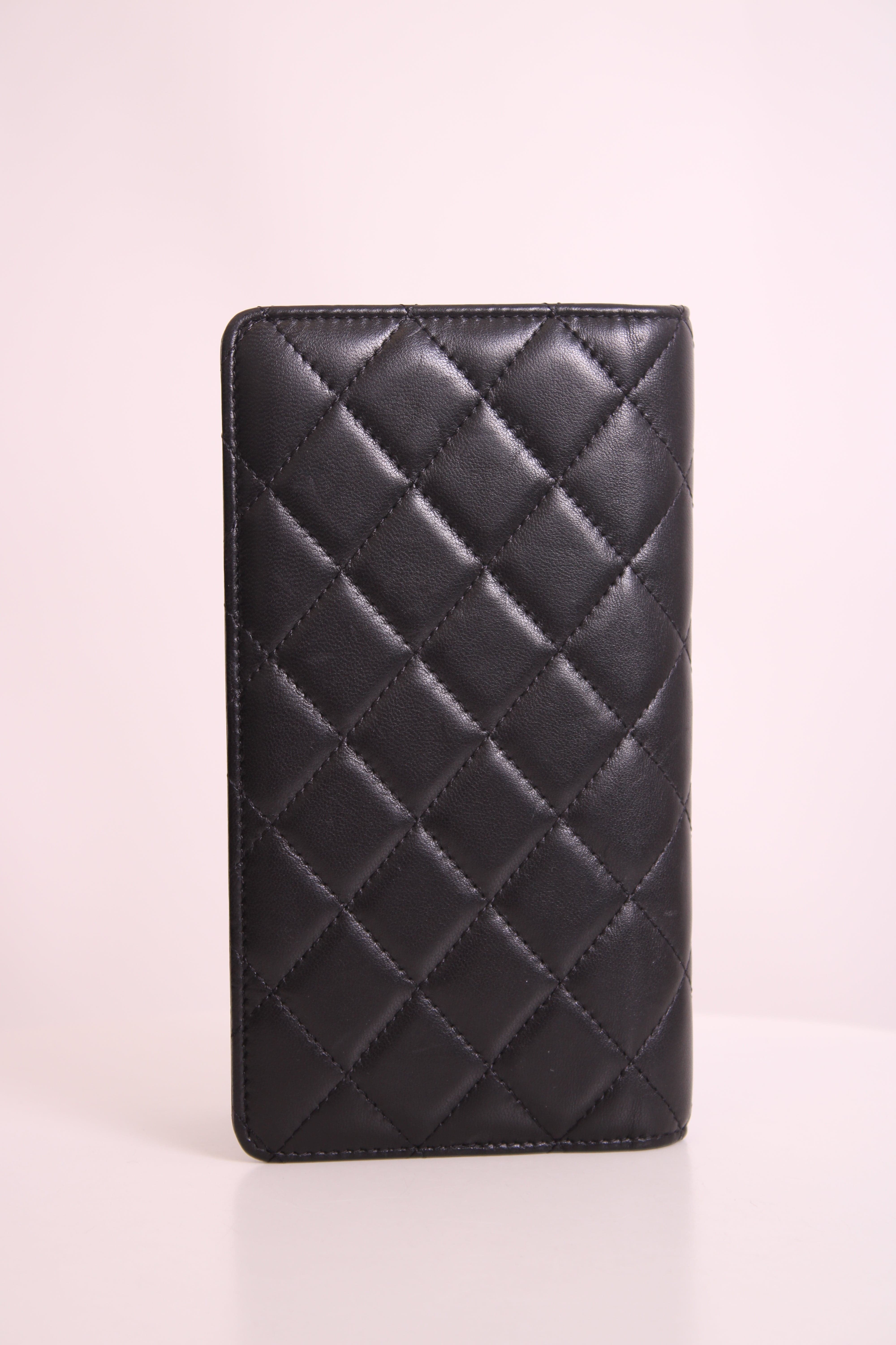 Chanel Chanel Quilted Lambskin Agenda Black