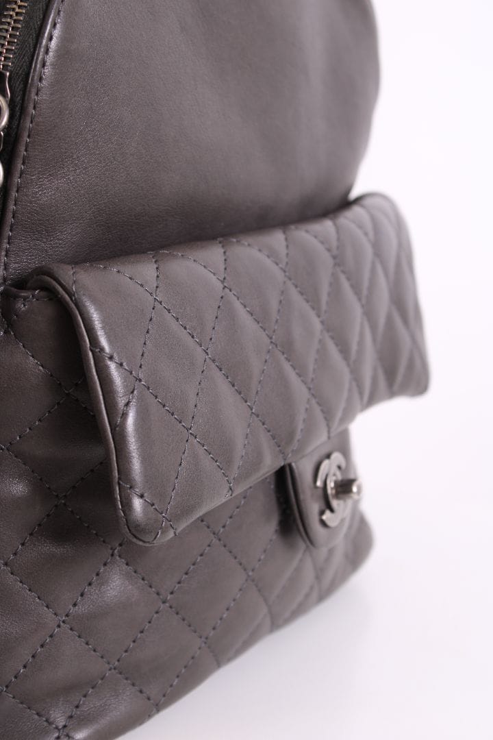 CHANEL CHANEL Backpack Grey
