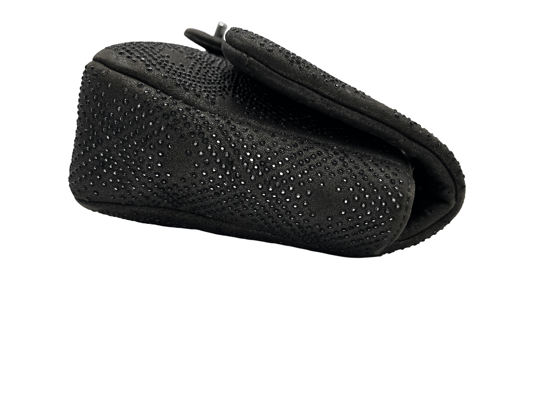 Chanel Chanel Classic Flap bag silver strass.