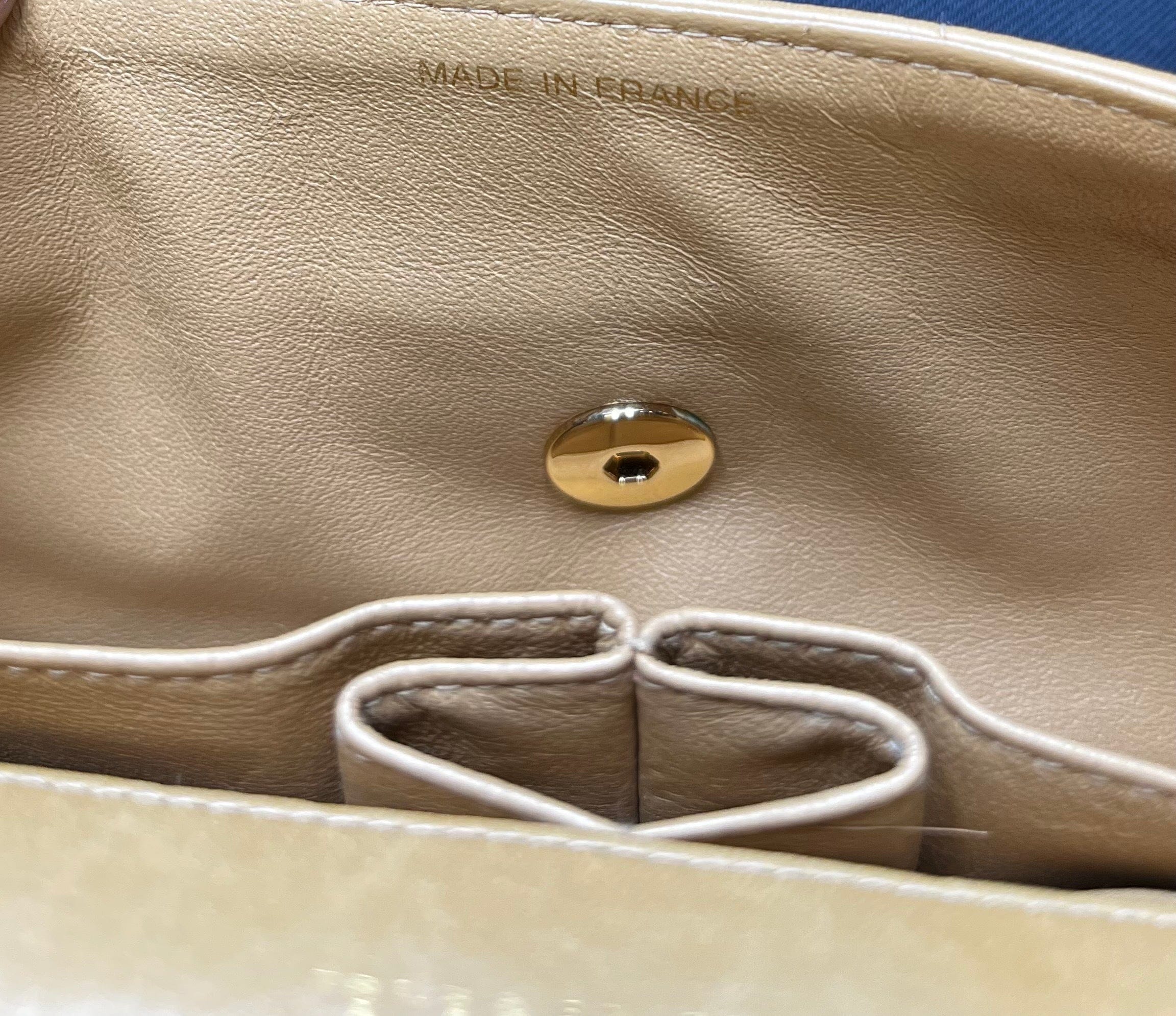Chanel Chanel Vintage East West Crossbody Flap Bag