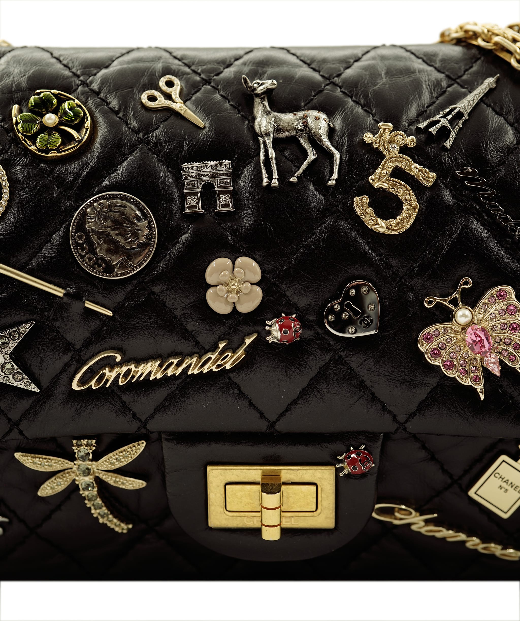 Chanel Chanel 2.55 reissue charms AKC0763