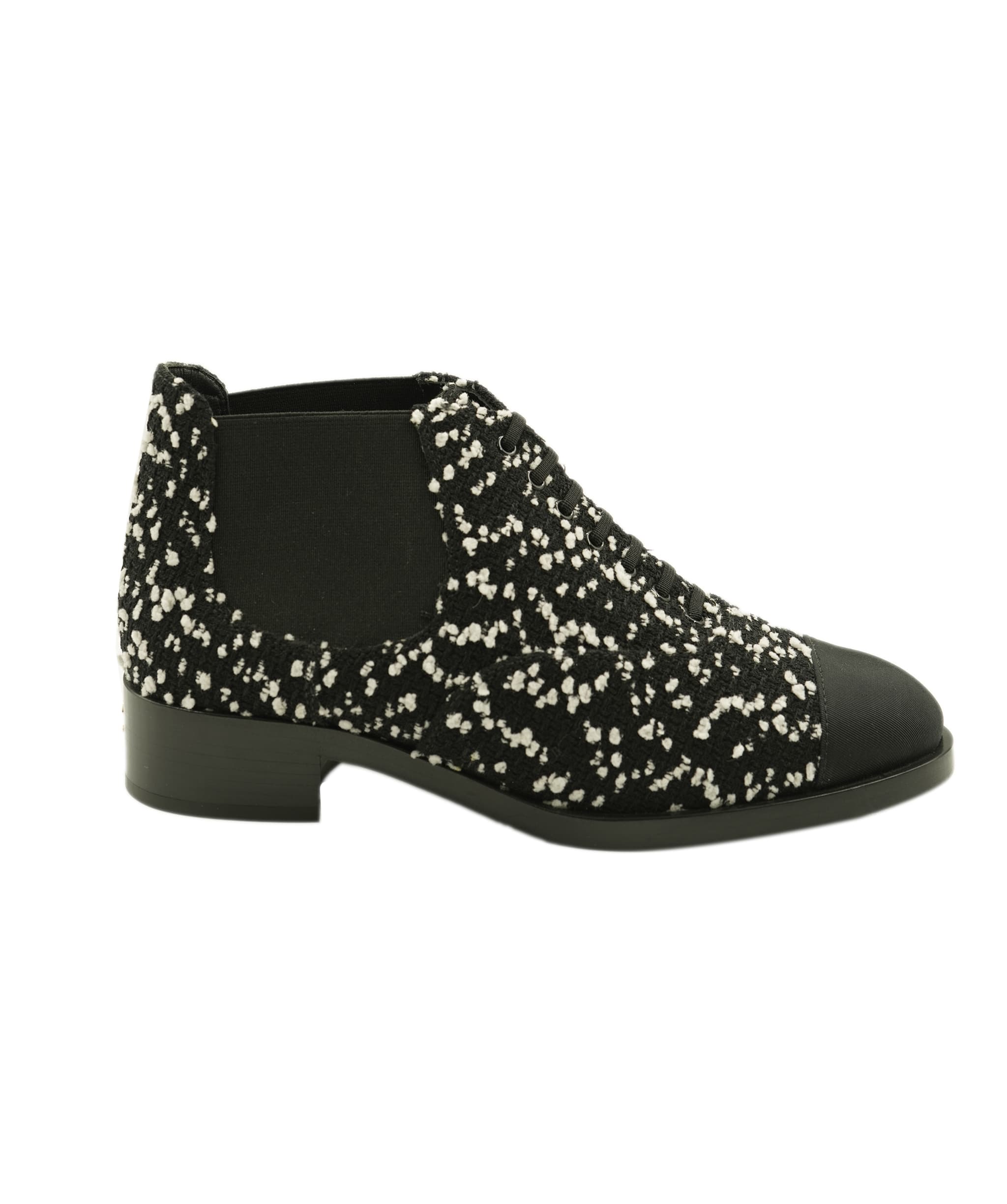 Chanel Chanel ankle boot tweed AKC0777