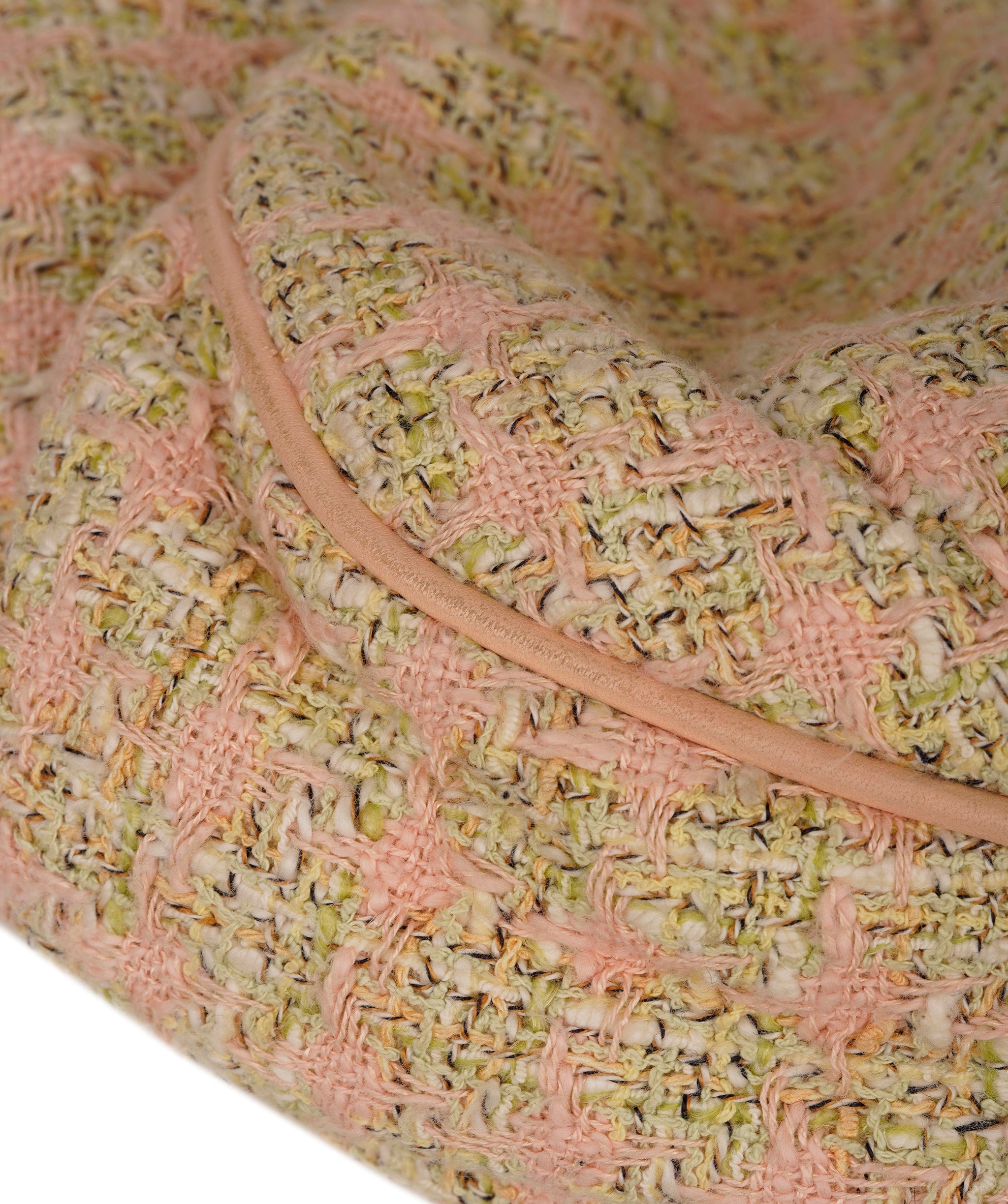 Chanel Chanel Basket tweed beige bag - APC0028