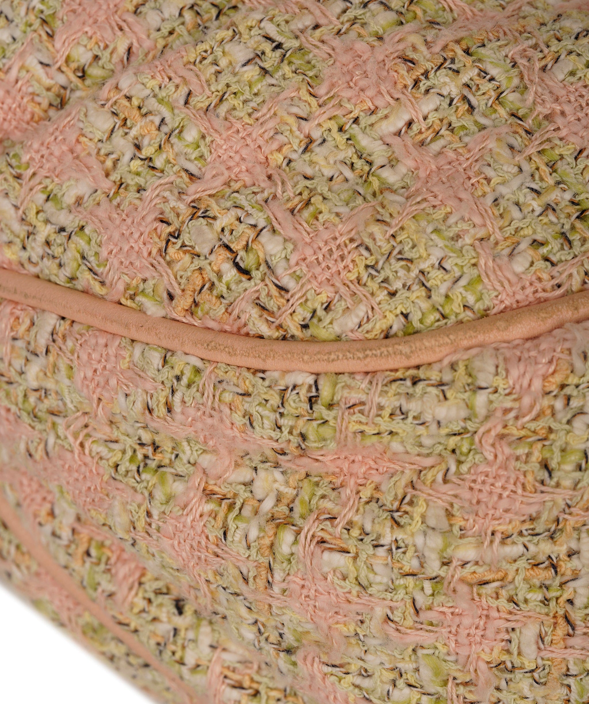 Chanel Chanel Basket tweed beige bag - APC0028