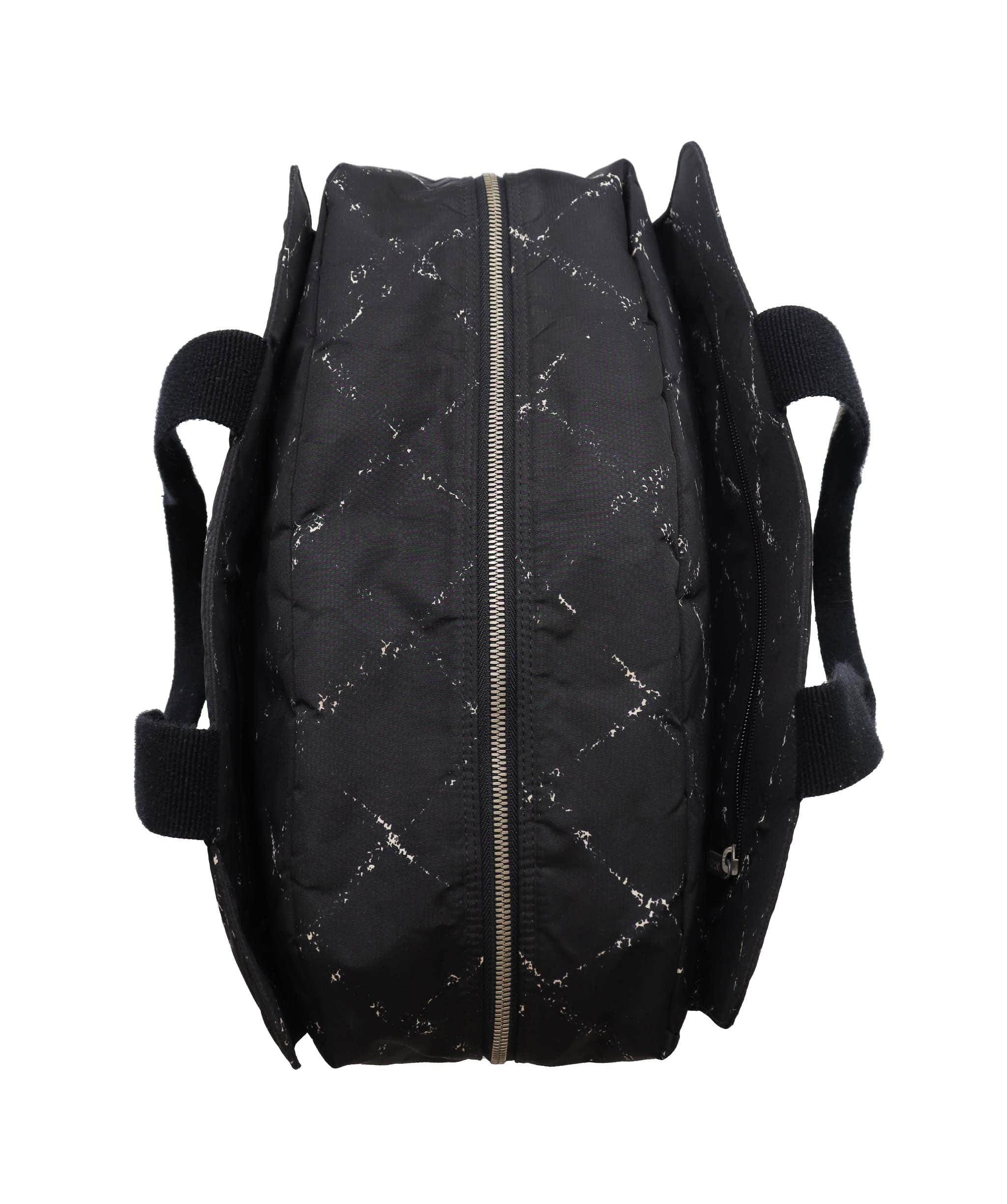 Chanel Chanel Black fabric Travel Tote Bag AGC2038