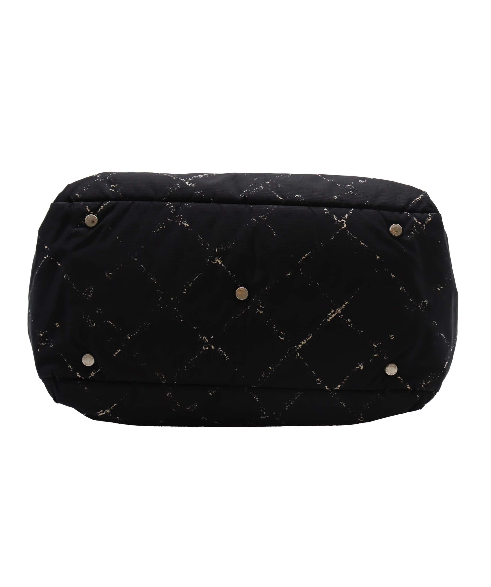 Chanel Chanel Black fabric Travel Tote Bag AGC2038