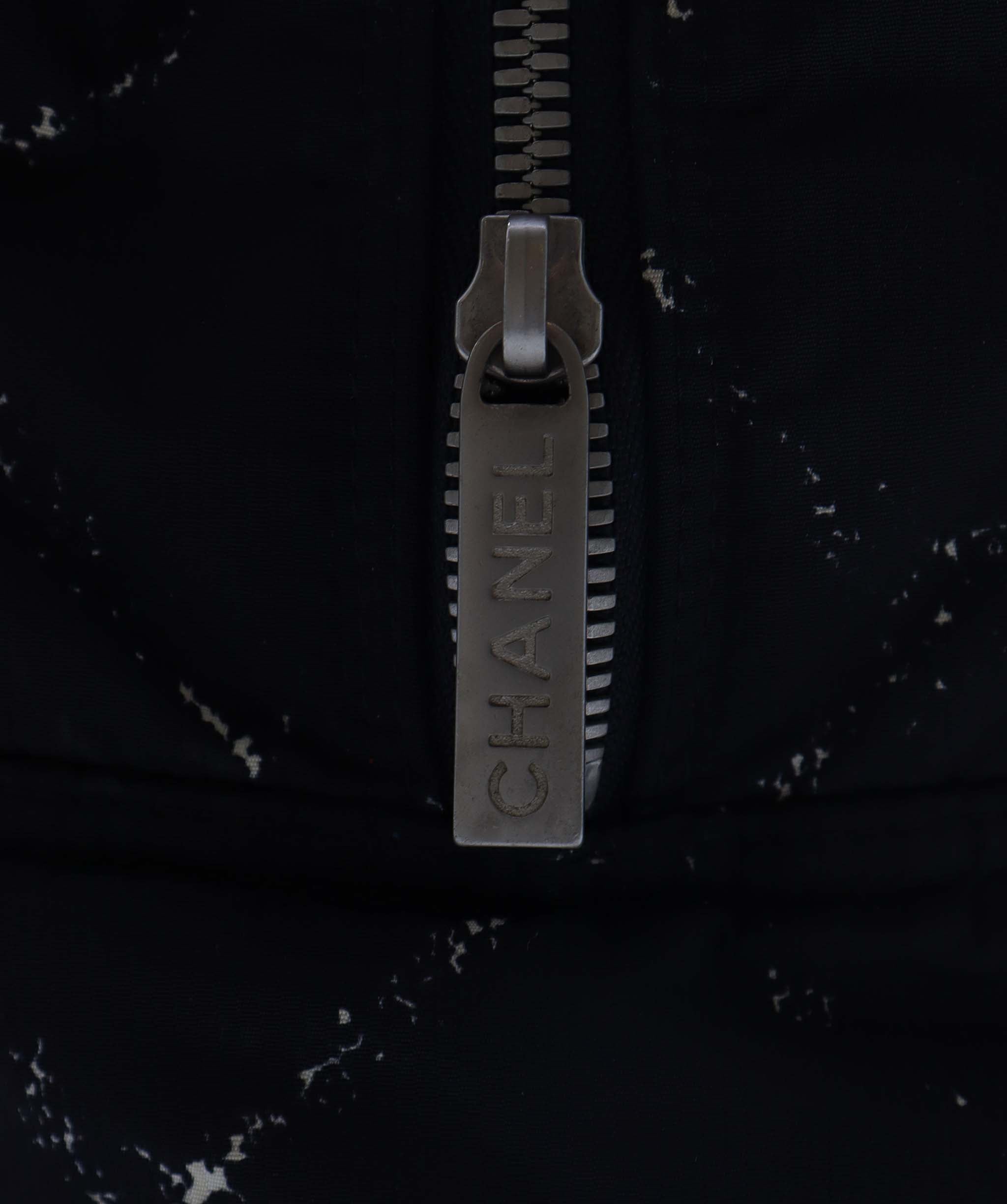 Chanel Chanel Black fabric Travel Tote Bag AGC2038