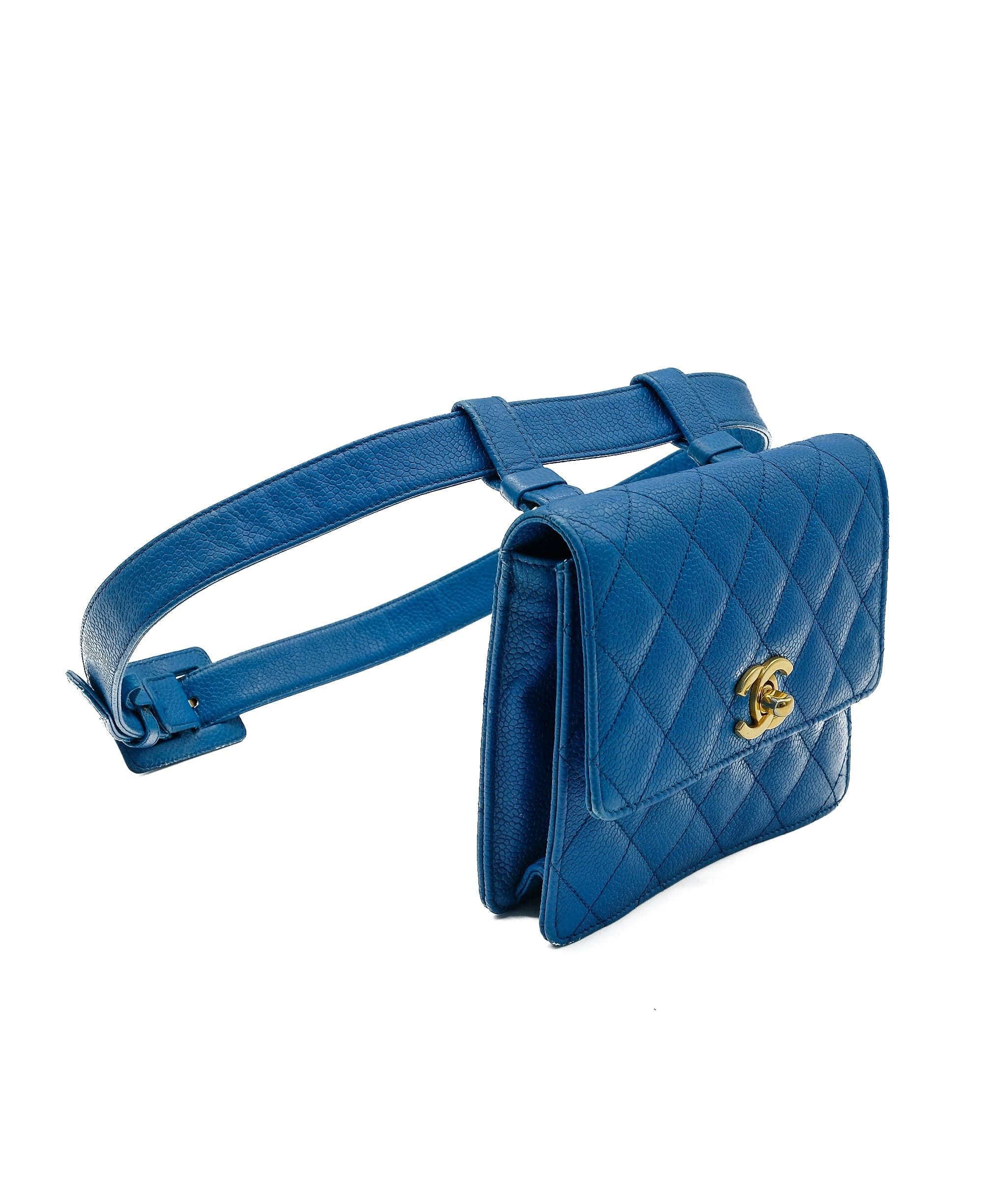 Chanel blue waist bag Clearance