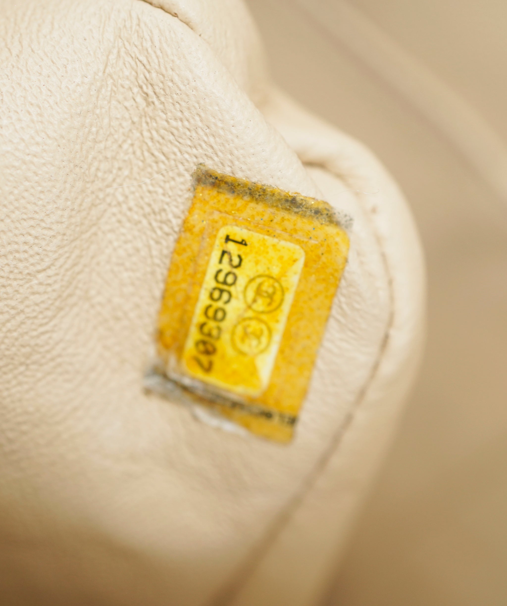 Chanel Chanel Caviar Beige Classic Flap With Silver Hardware ALC3566