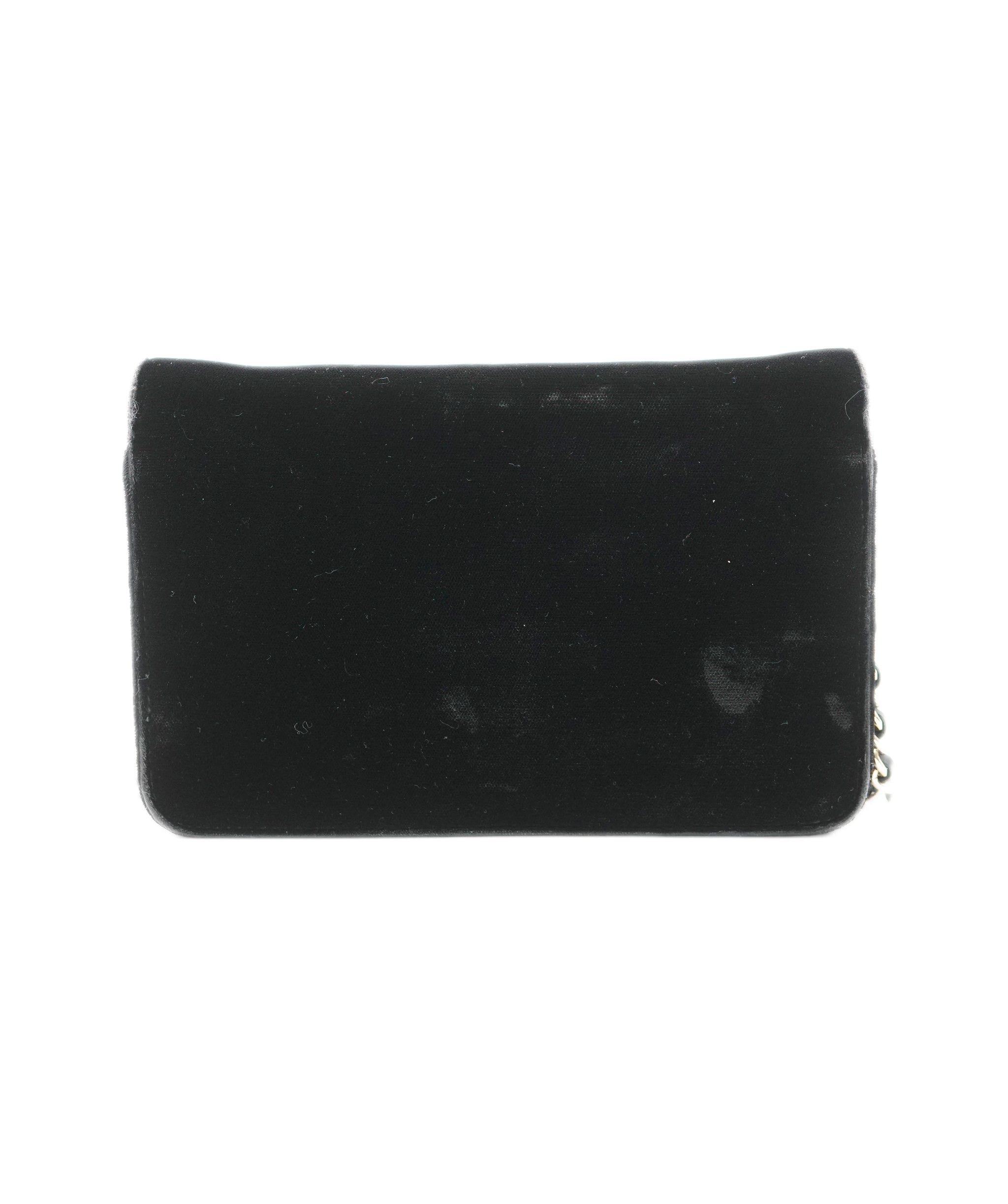Chanel CHANEL CHAIN WALLET SHOULDER BLACK VELOR 90195523 DBXS3589