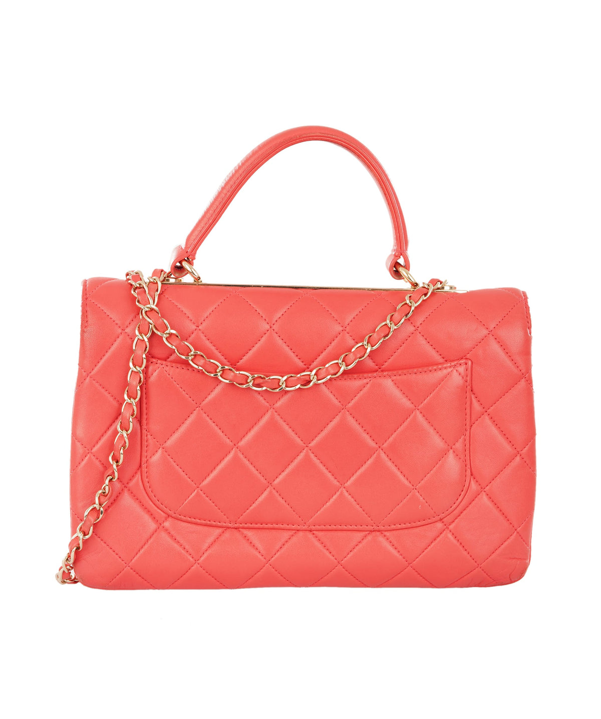 Chanel Chanel Coral Trendy CC Top Handle Flap Bag ALC4361