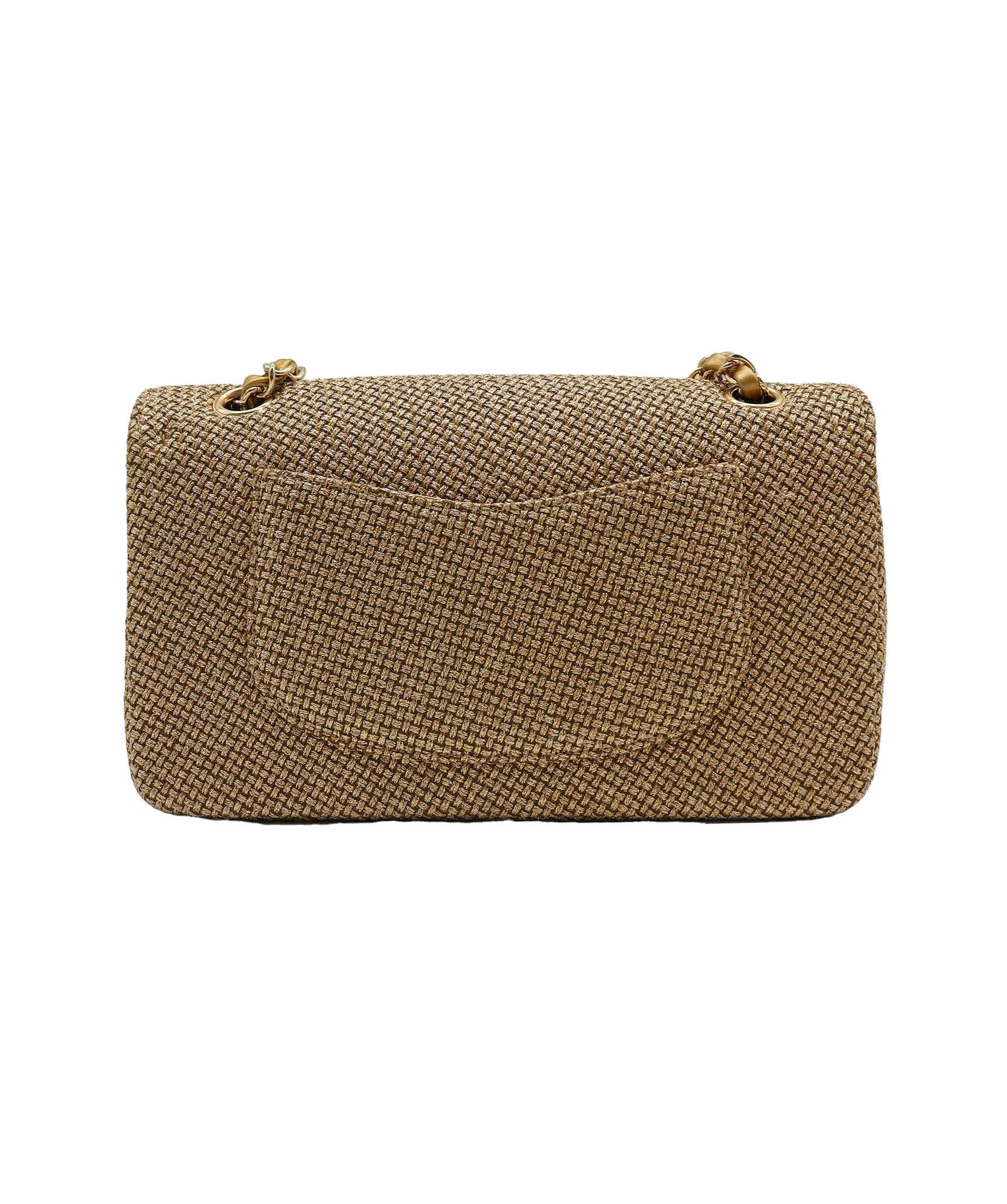 Chanel Chanel Cross Body Bag WB5999 Gold DXBS2666