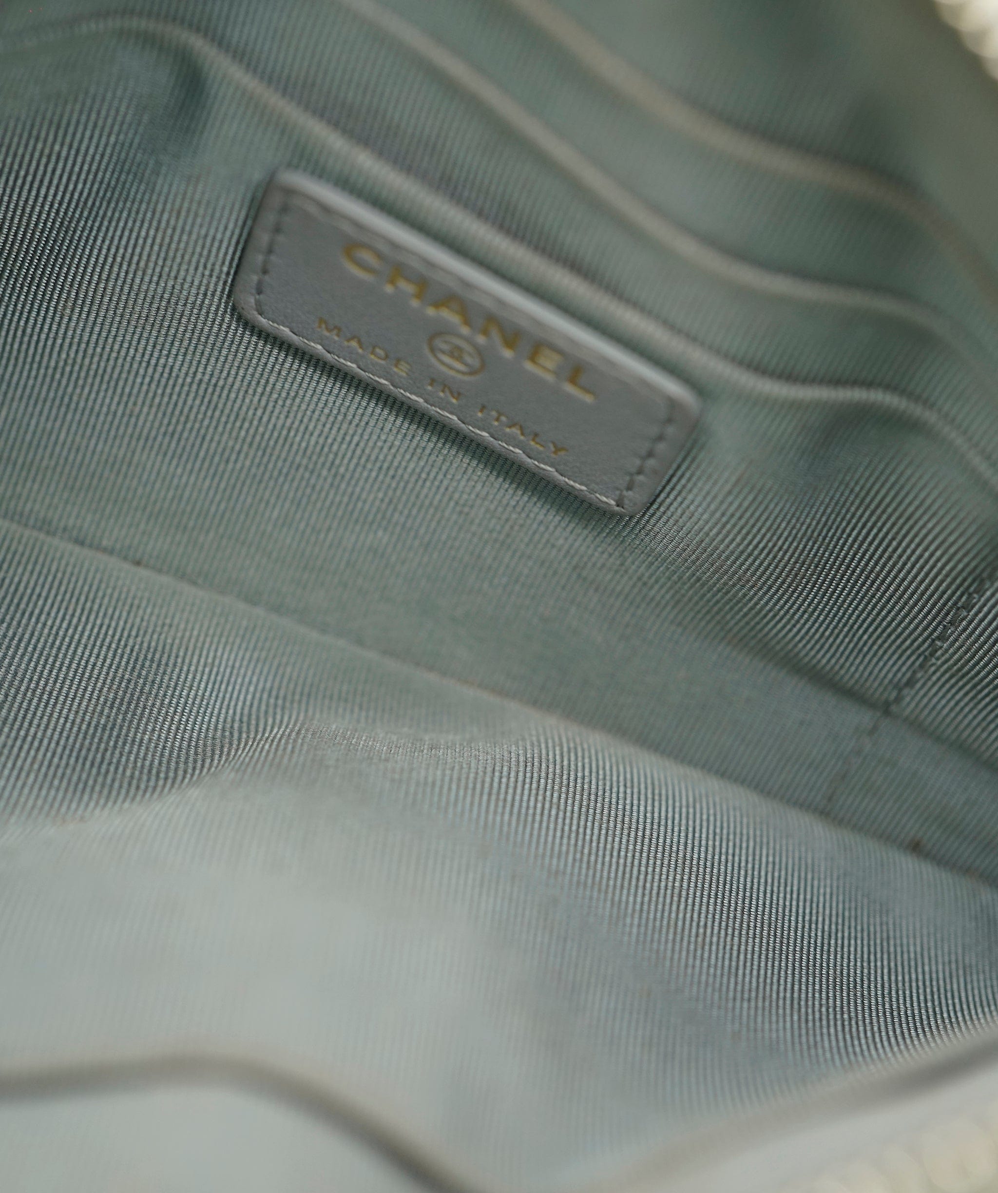 Chanel Chanel Grey S19 Lambskin Wallet With Box ALC2622