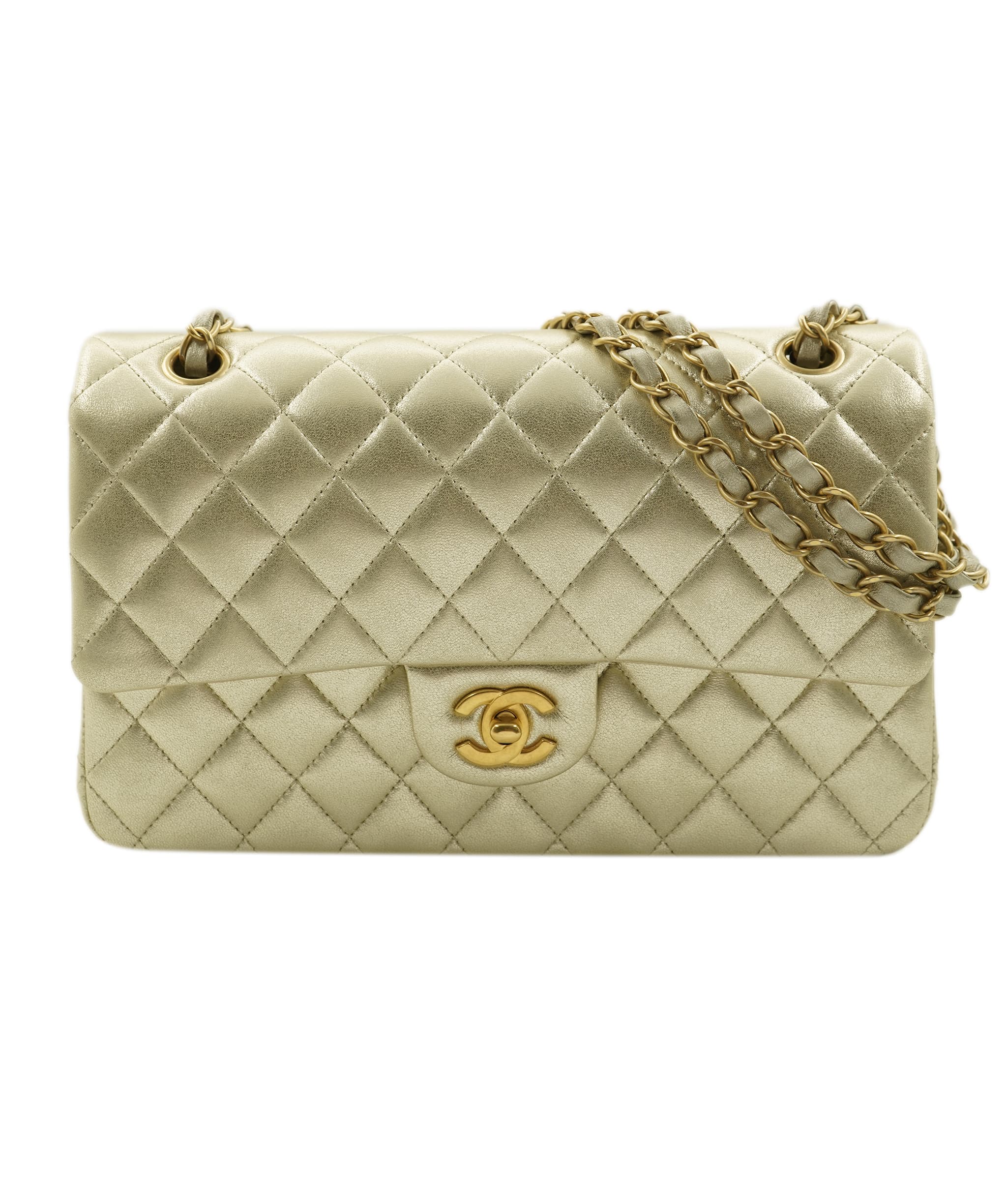 Chanel Chanel medium classic flap gold AKC0762