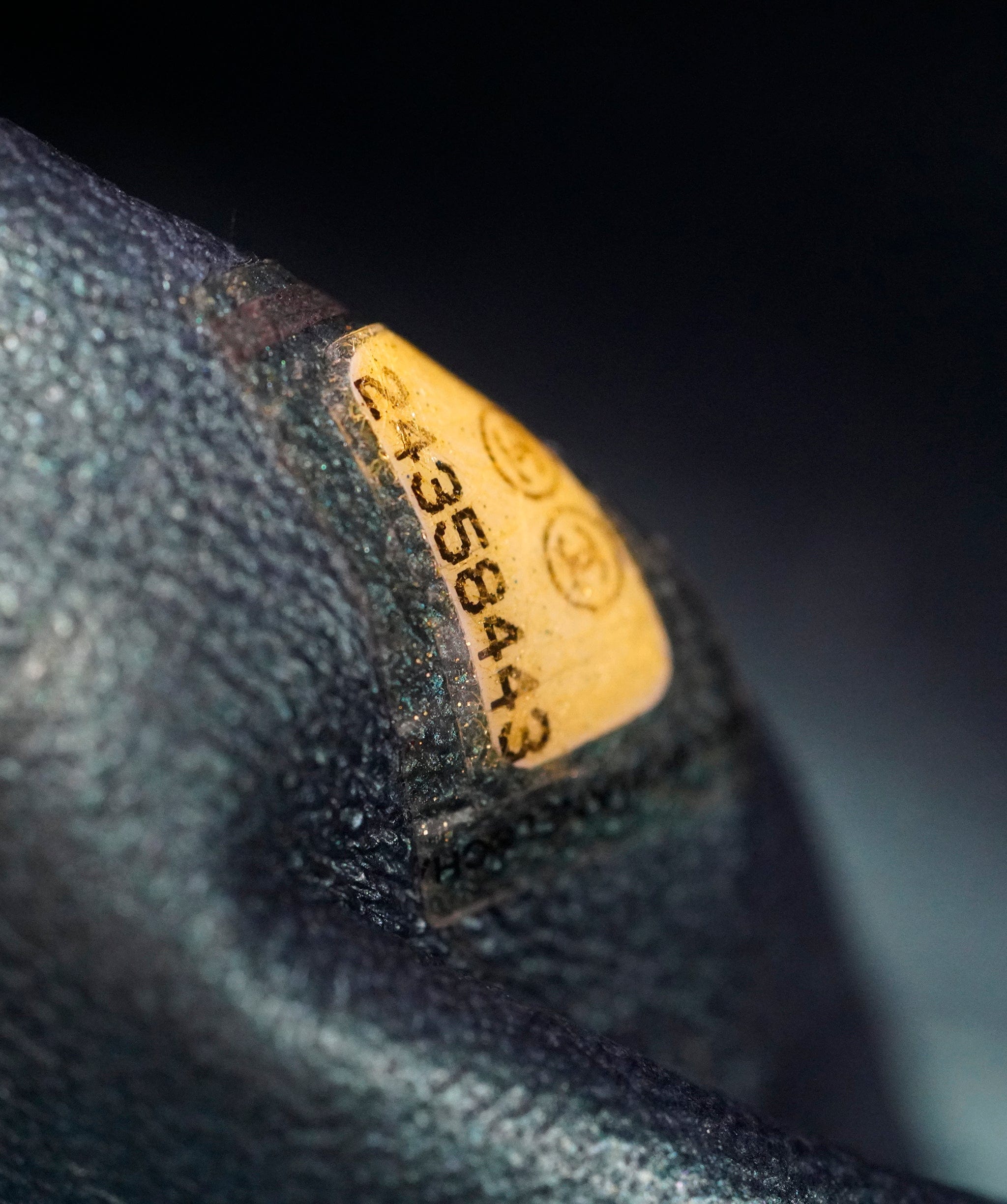 Chanel Chanel Medium Double Metallic Blue Lambskin DXBS3739