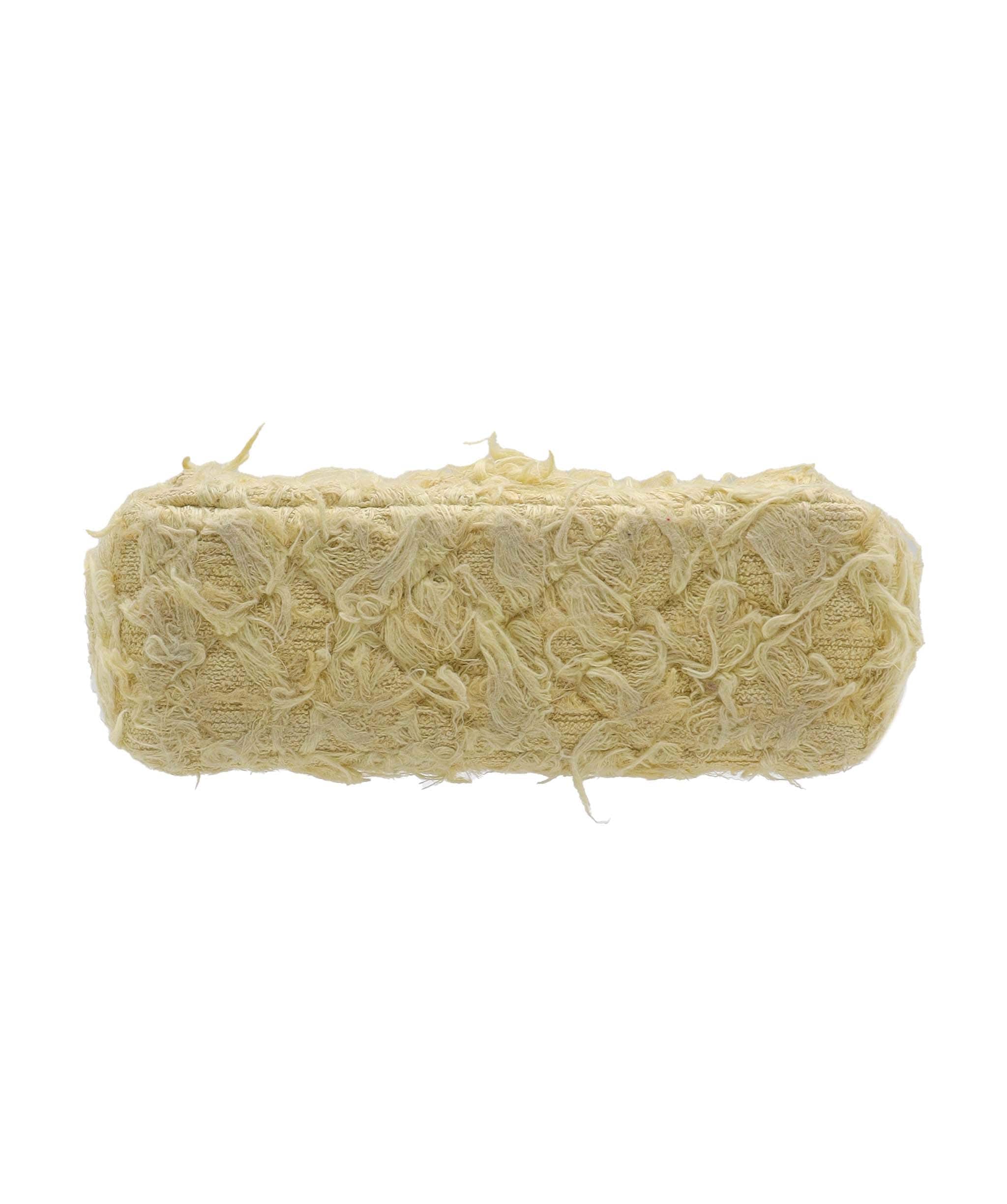 Chanel Chanel Mini Flap Bag Yellow Tweed C24041935 ASC5871