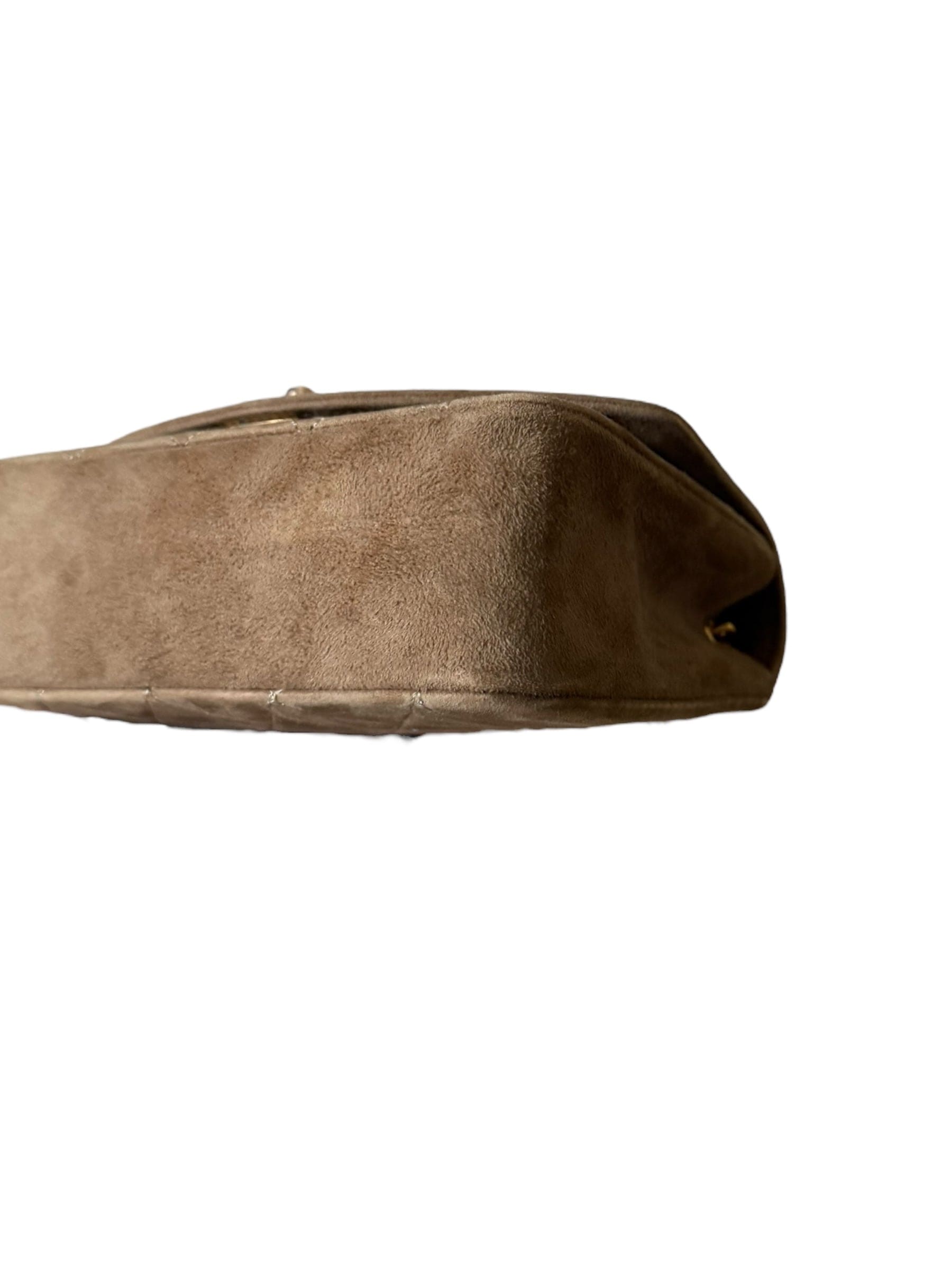 Chanel Chanel Mini Matelasse Nubuck Brown DXBK0505