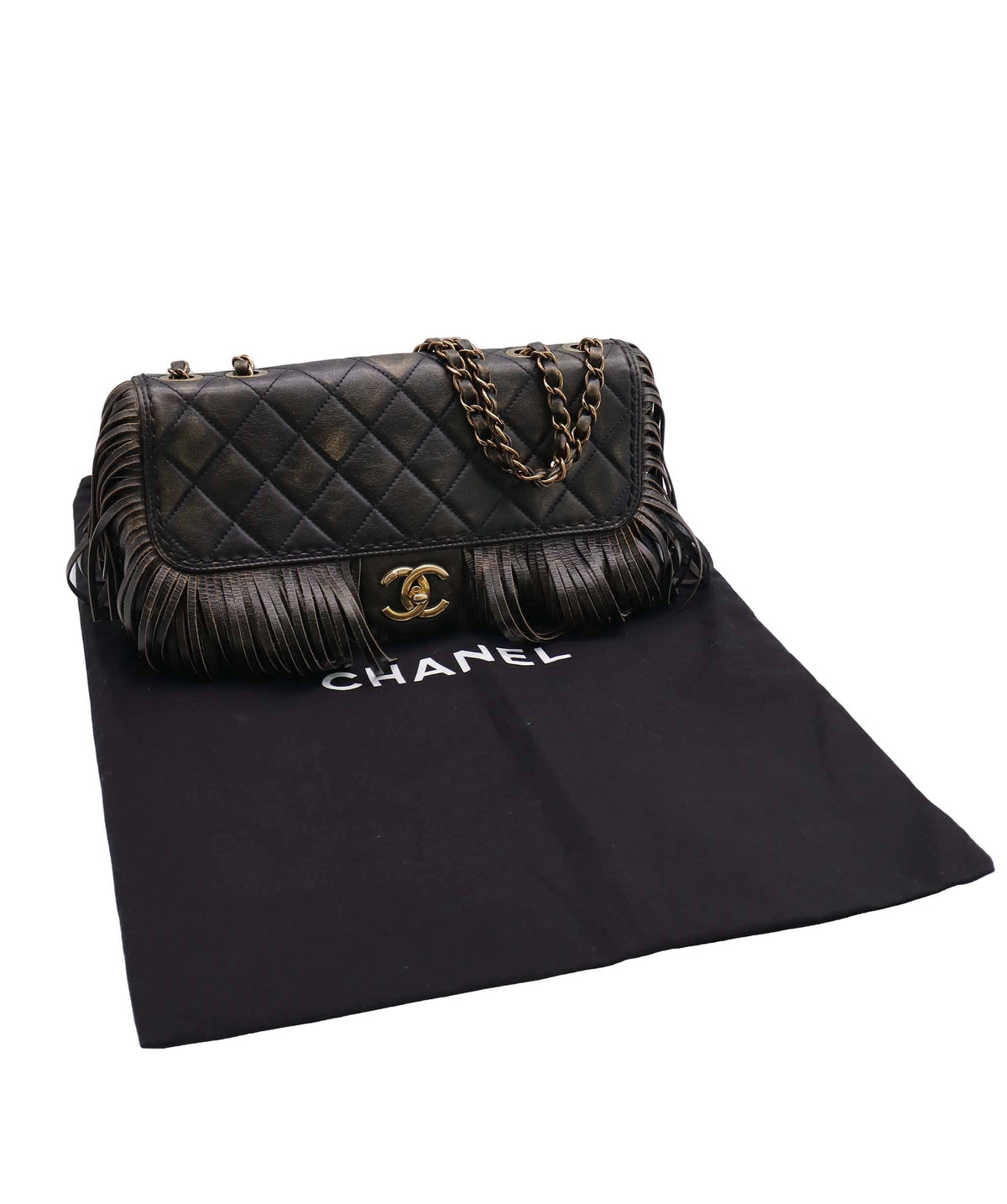 Chanel CHANEL PARIS DALLAS FRINGE FLAP DXBS6741