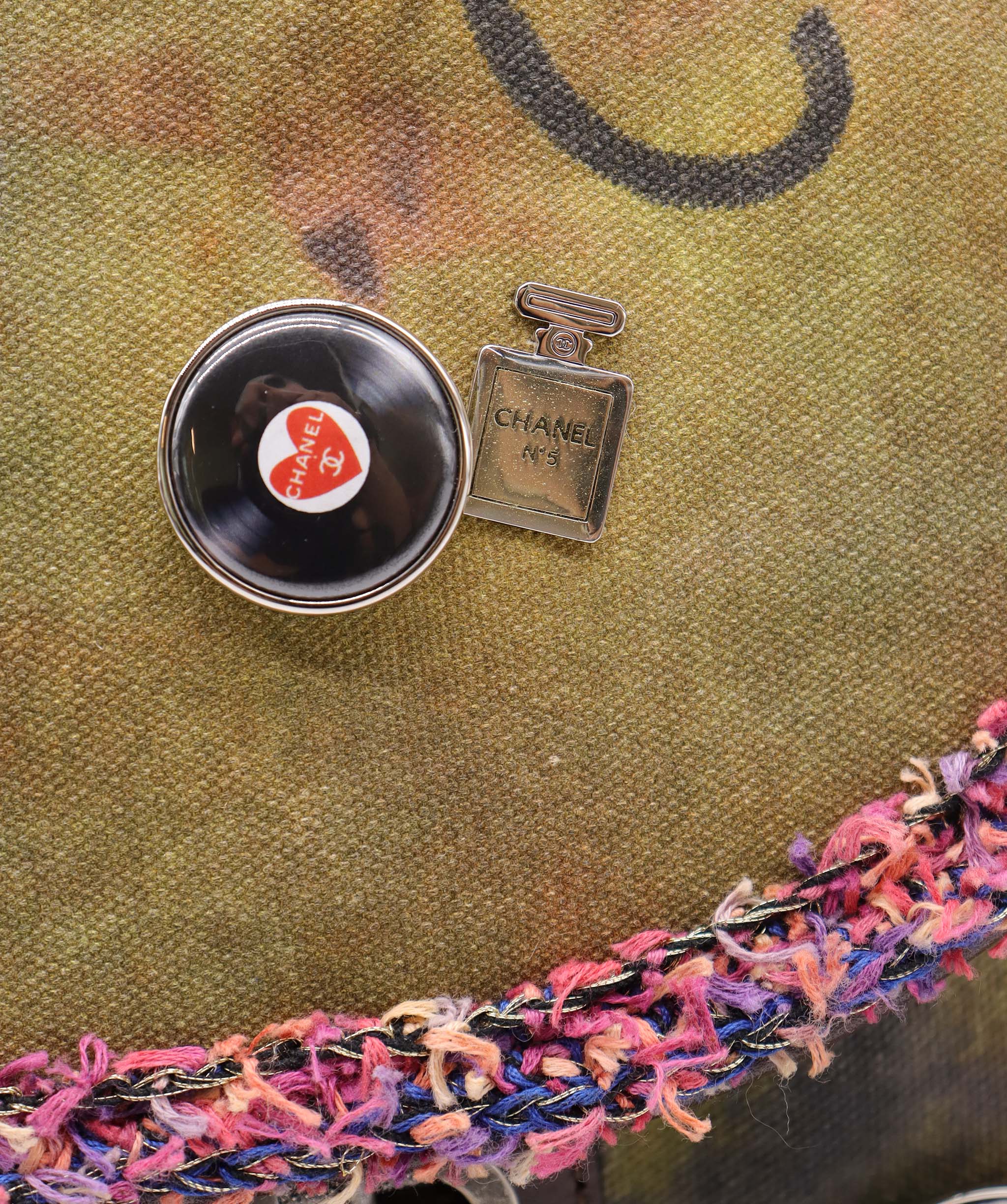 Chanel Chanel Pavement Graffiti Messenger Bag DXBS5674