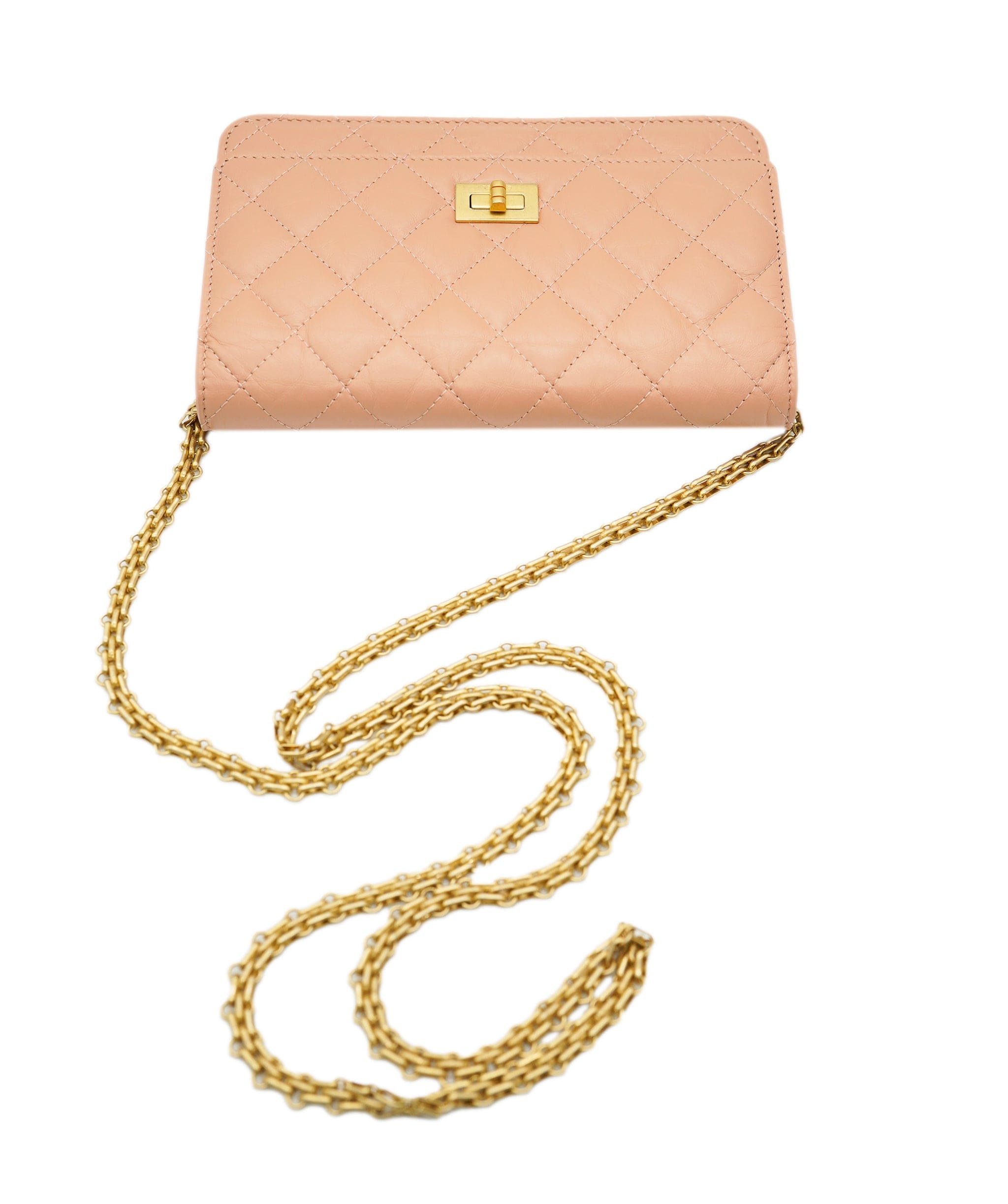 Chanel Chanel Pink Re-issue Wallet on Chain BNIB ALC2215