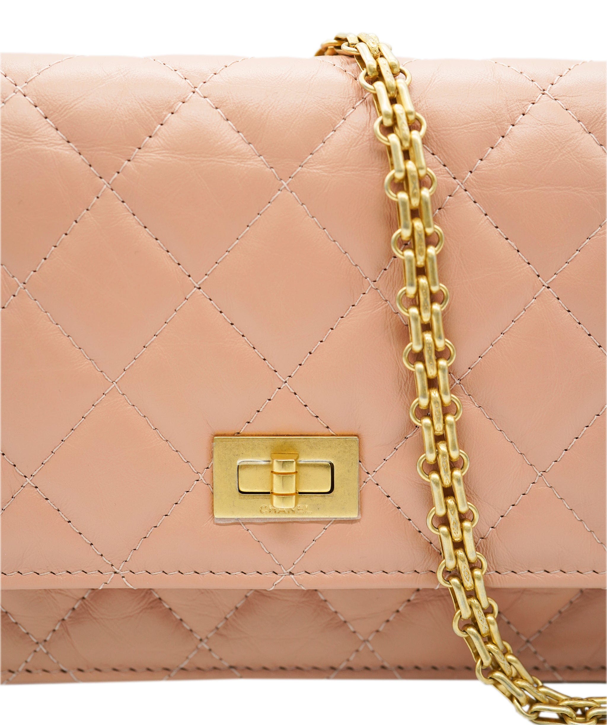 Chanel Chanel Pink Re-issue Wallet on Chain BNIB ALC2215