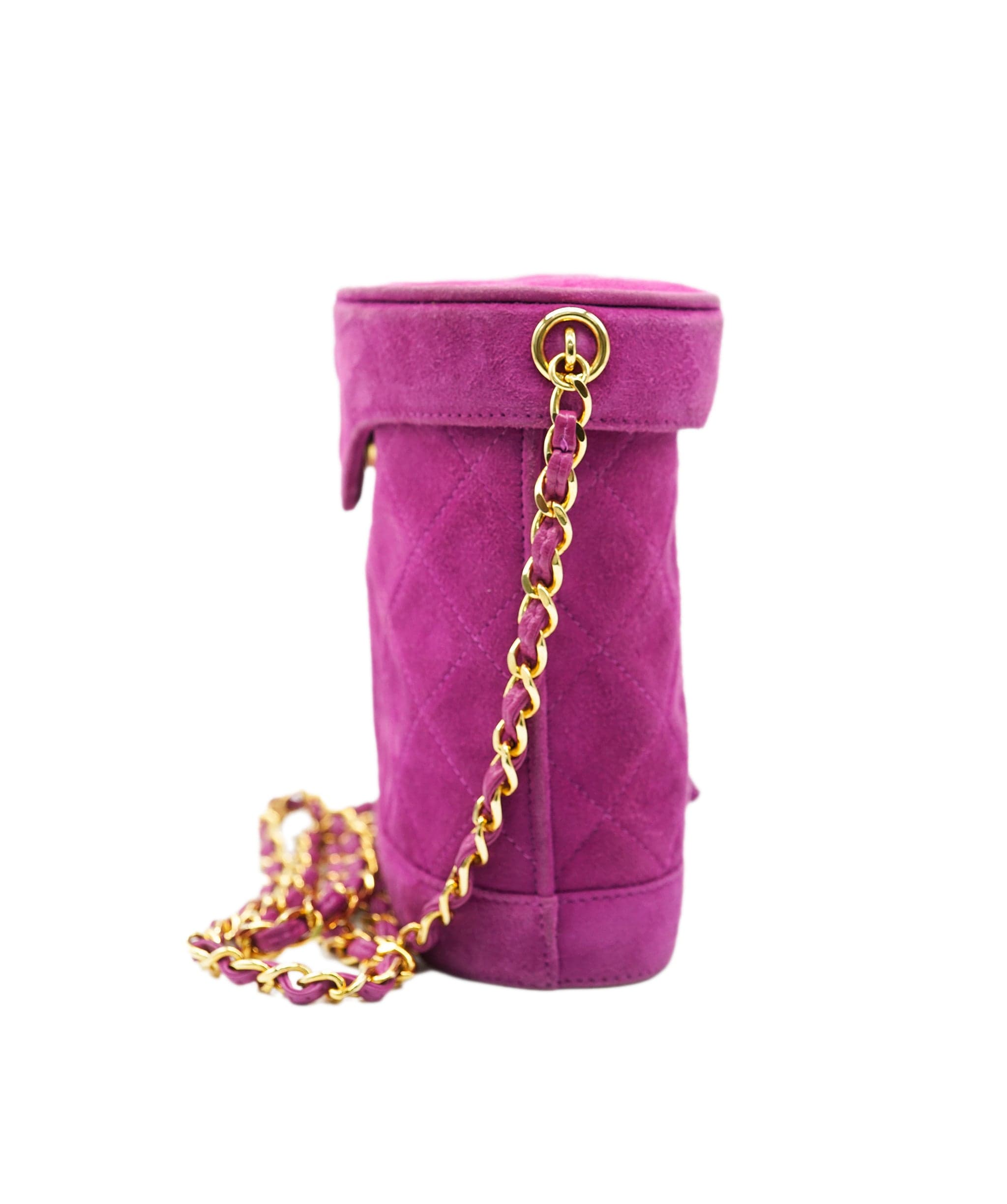 Chanel Chanel Purple Suede Tassel Crossbody Bag ALC2217