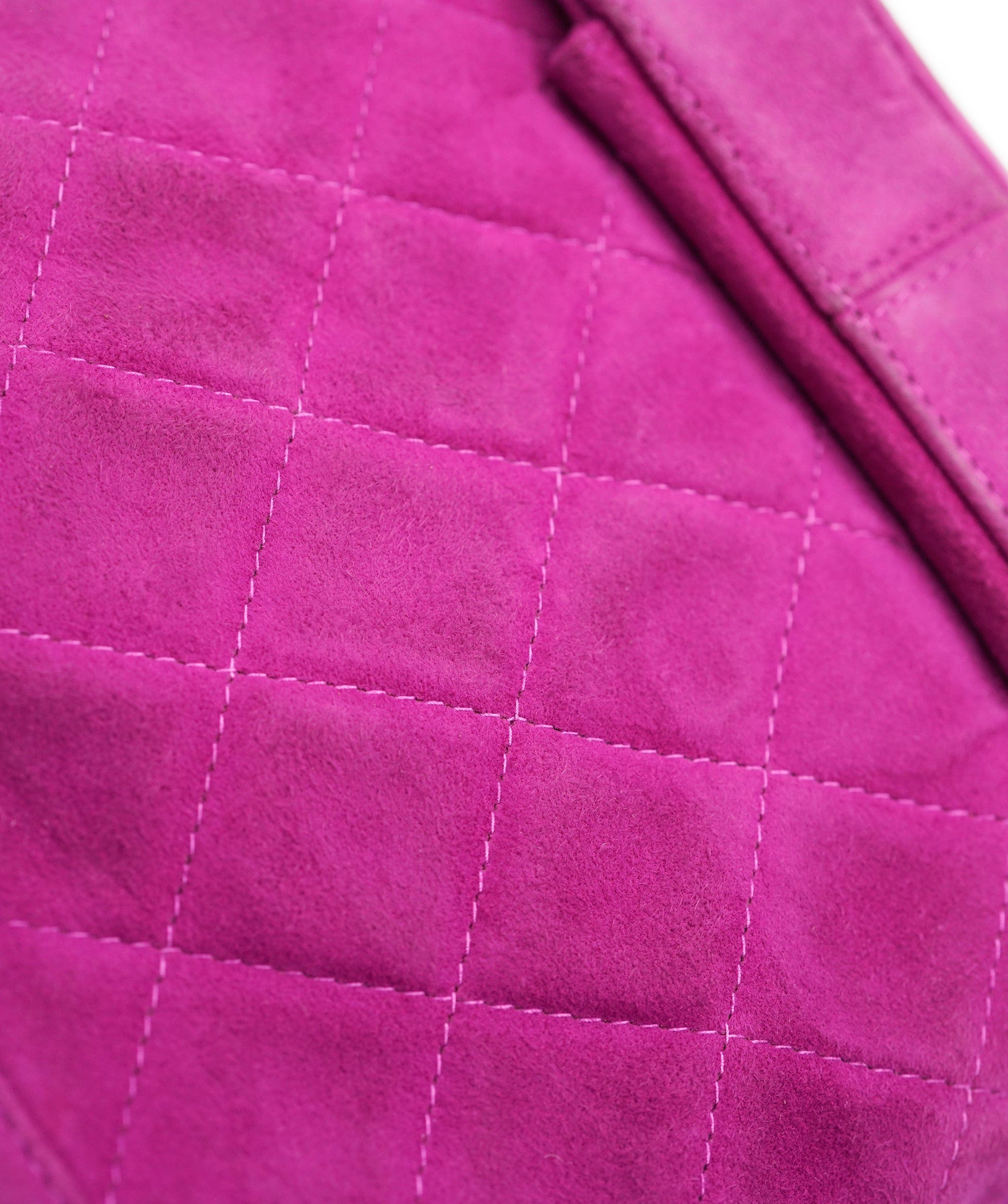 Chanel Chanel Purple Suede Tassel Crossbody Bag ALC2217