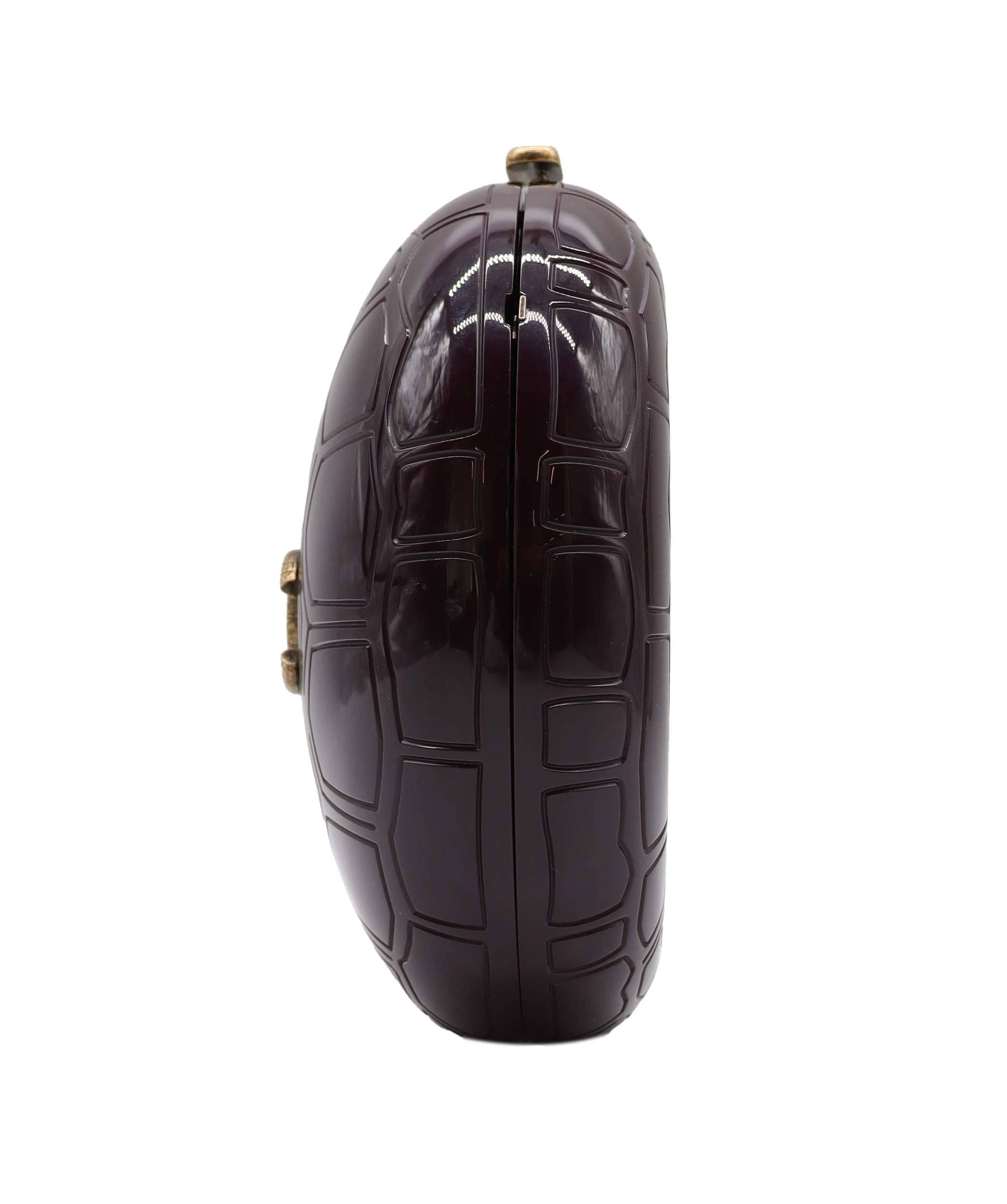 Chanel Chanel Purple Tortoise Minaudiere DXBS3352