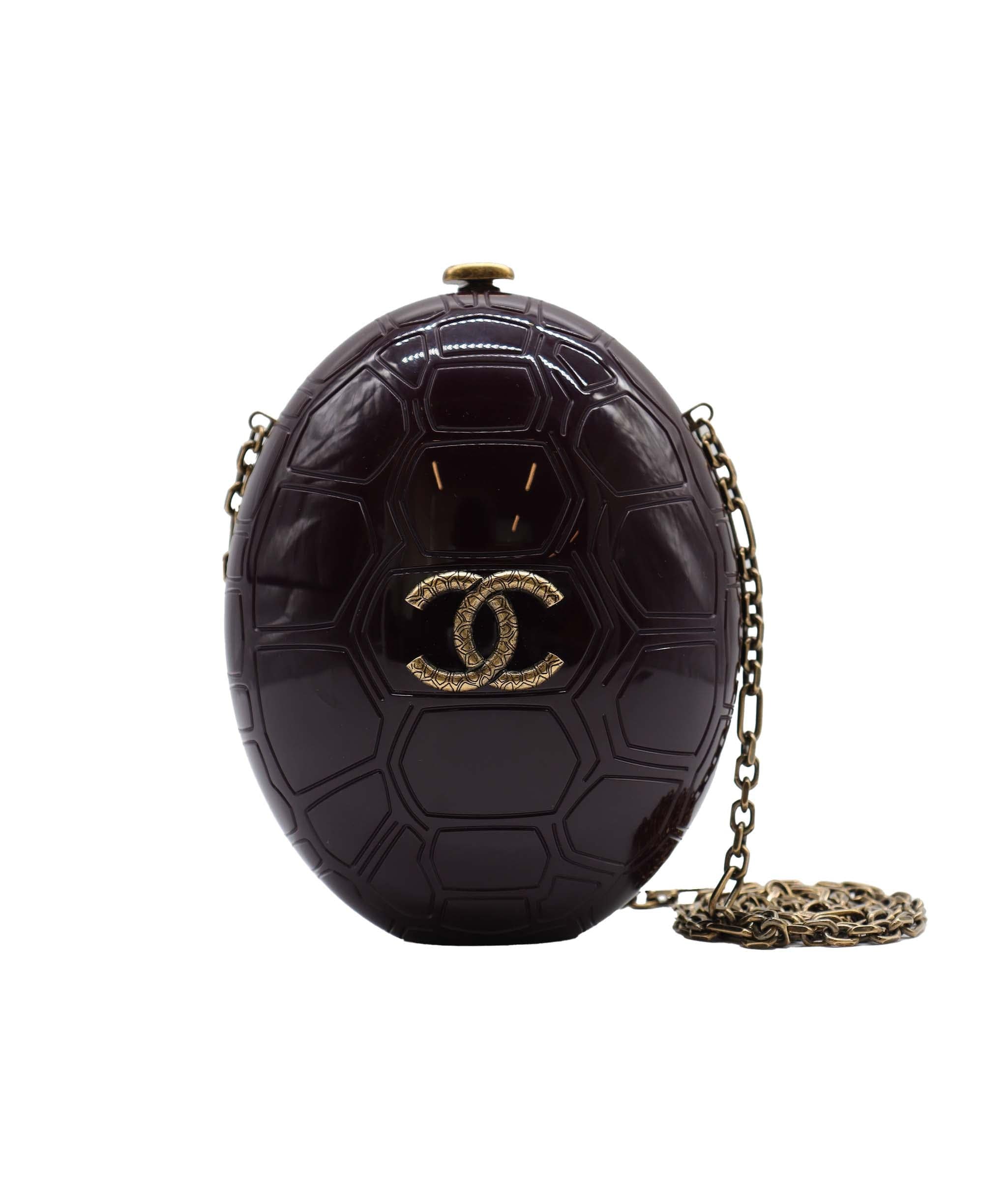 Chanel Chanel Purple Tortoise Minaudiere DXBS3352