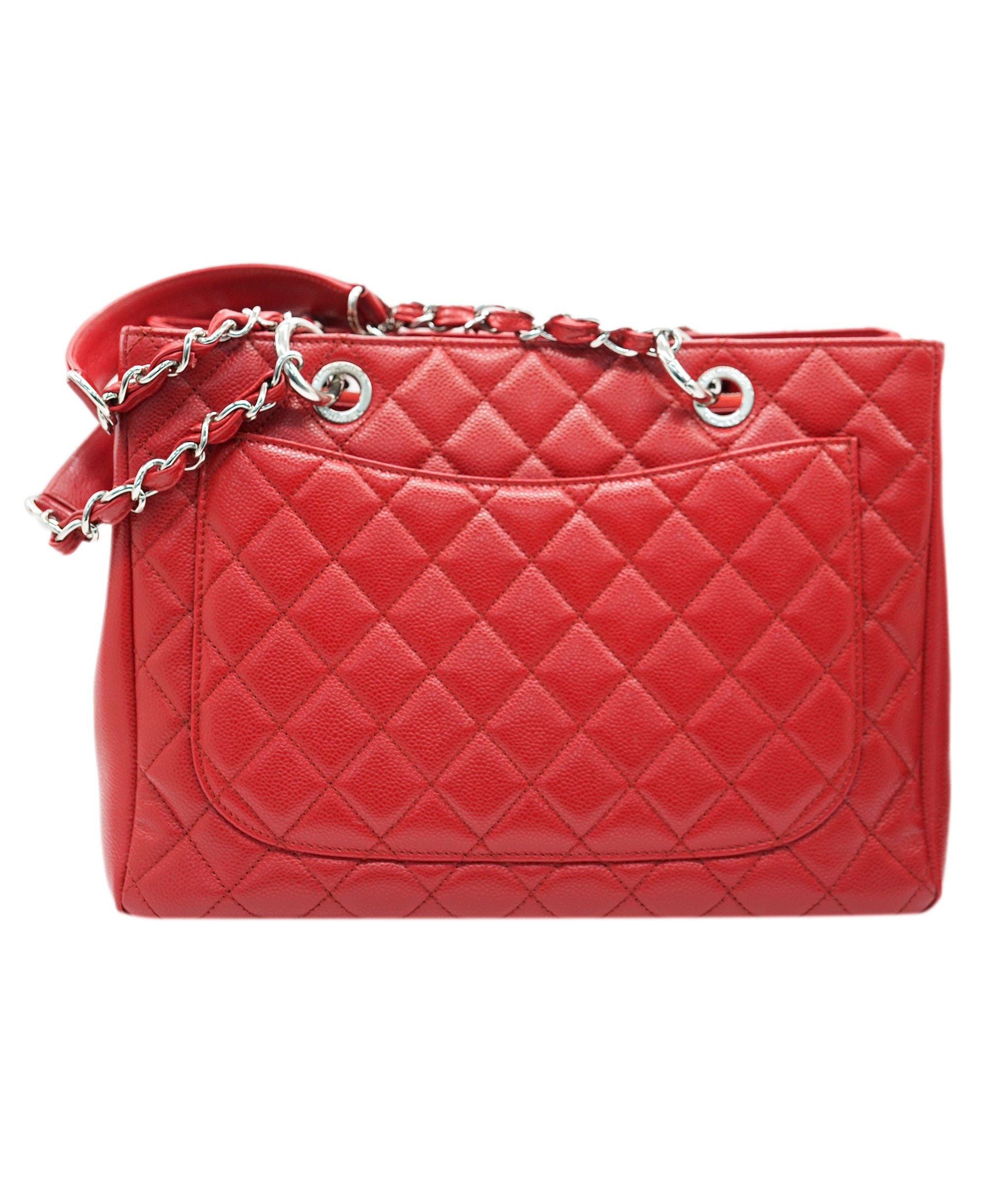 Chanel Chanel Red GST Caviar with GHW ALC2179