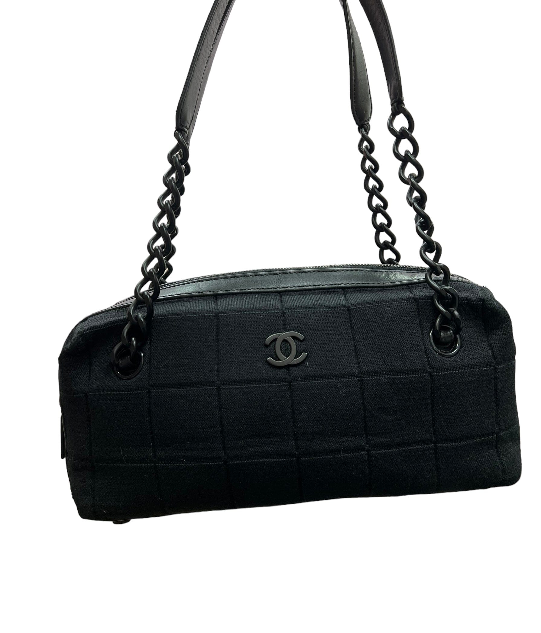 Chanel Chanel So Black Jersey Small Shoulder Bag SYC1180