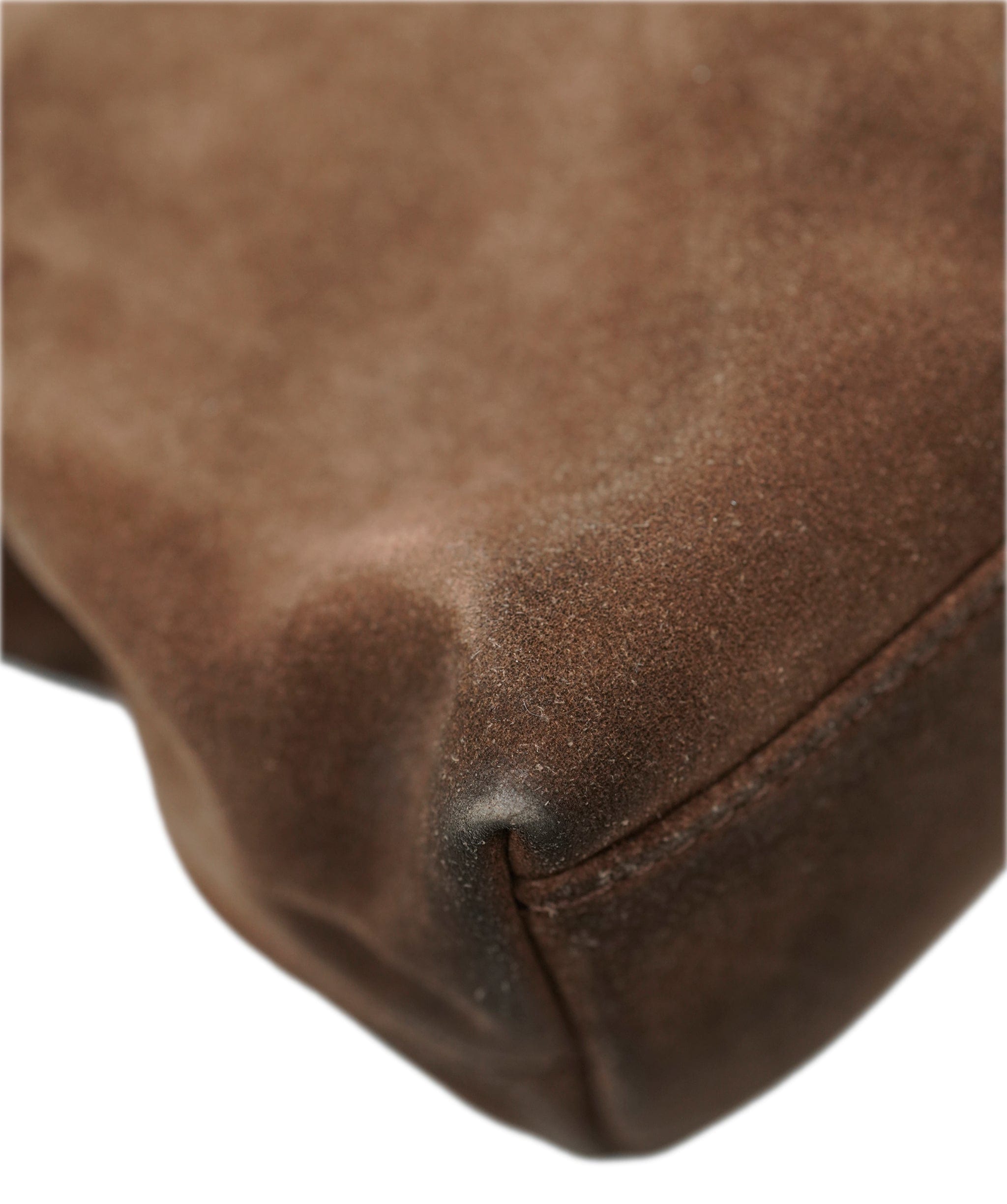 Chanel Chanel Suede Brown CC Shoulder Bag ALC2385