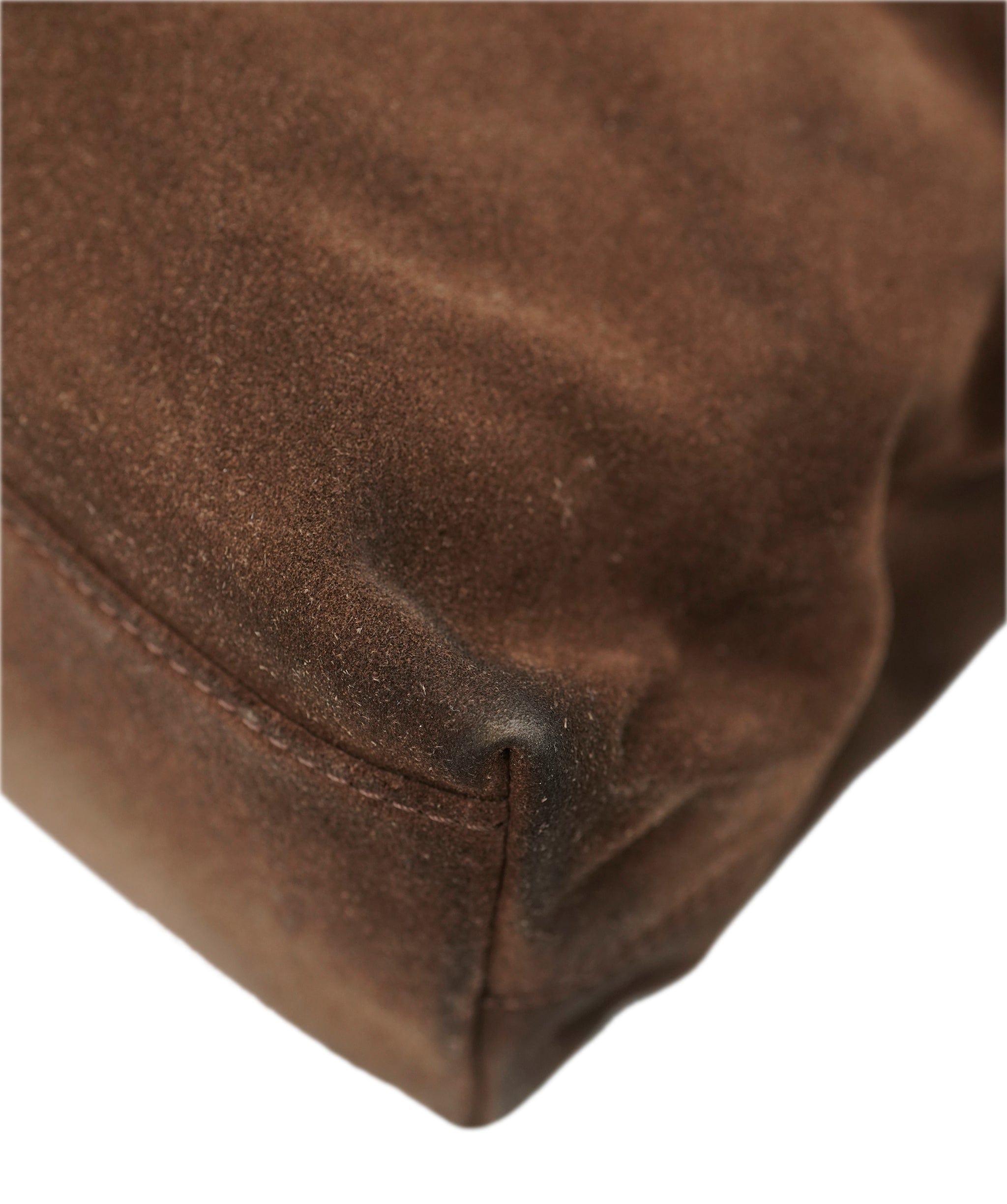 Chanel Chanel Suede Brown CC Shoulder Bag ALC2385