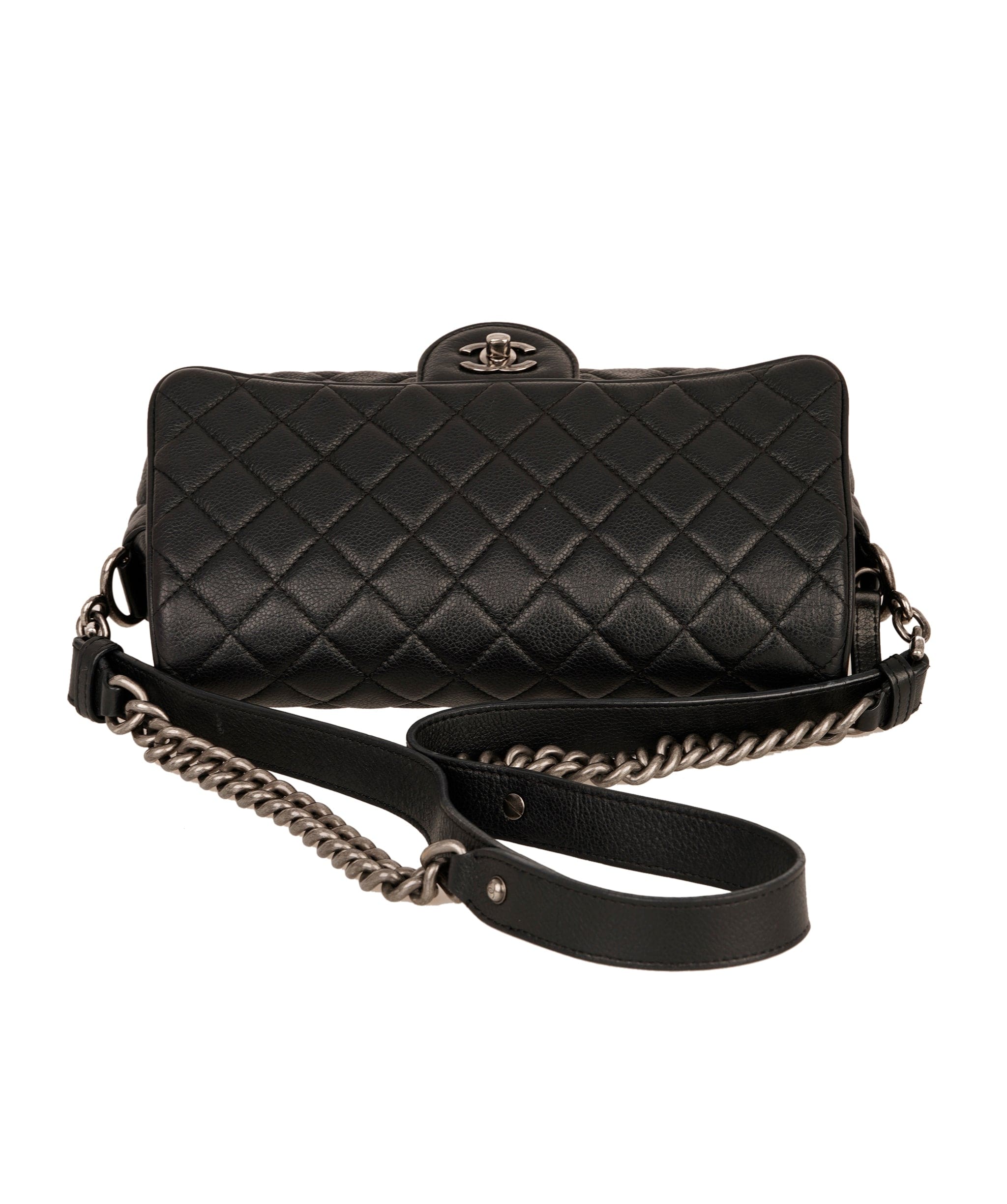 Chanel Chanel Timeless/Boy 26cm caviar black shw bag - APC0024
