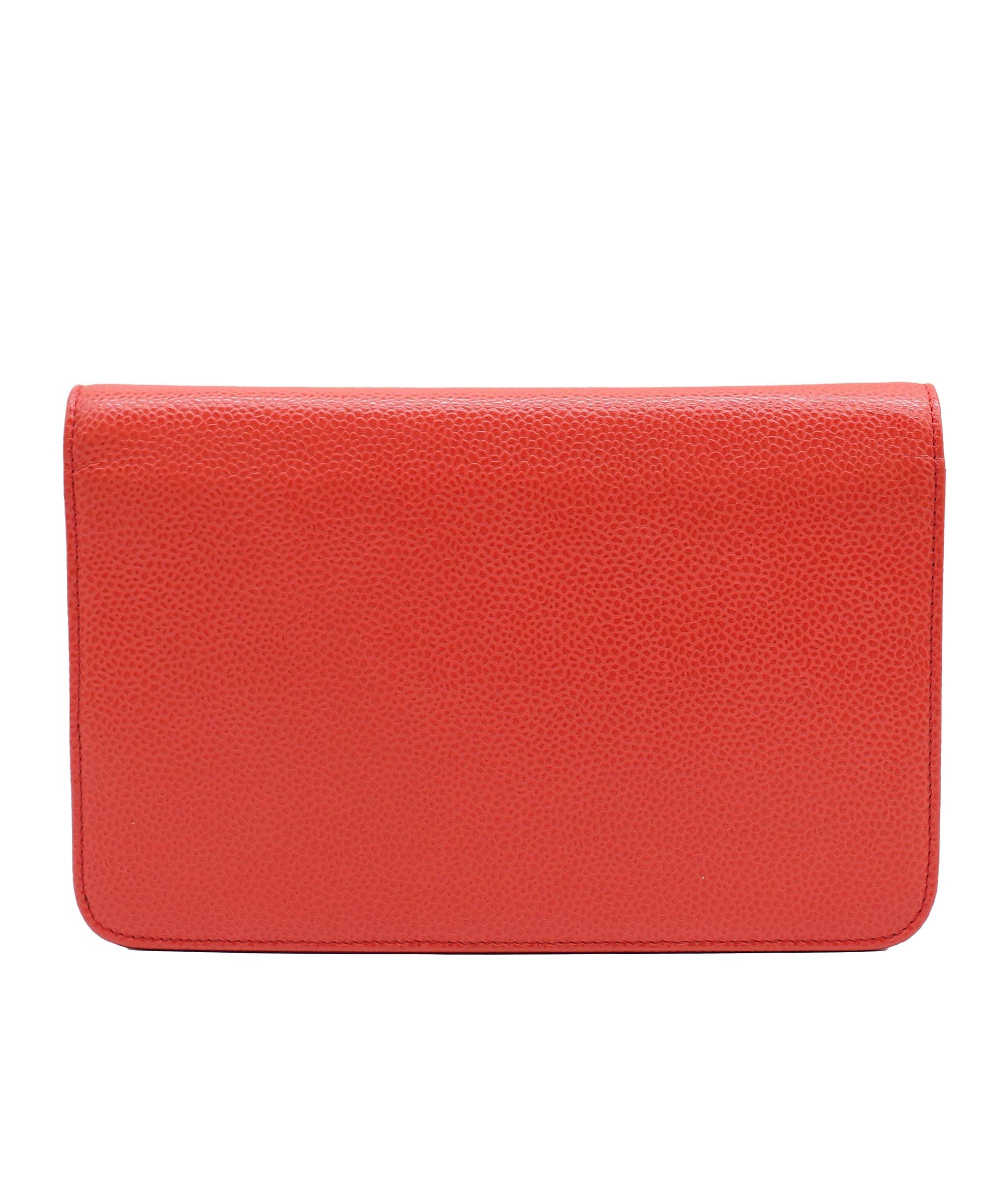 Chanel Chanel Timeless CC WOC Red Caviar SHW #17 SKC2005