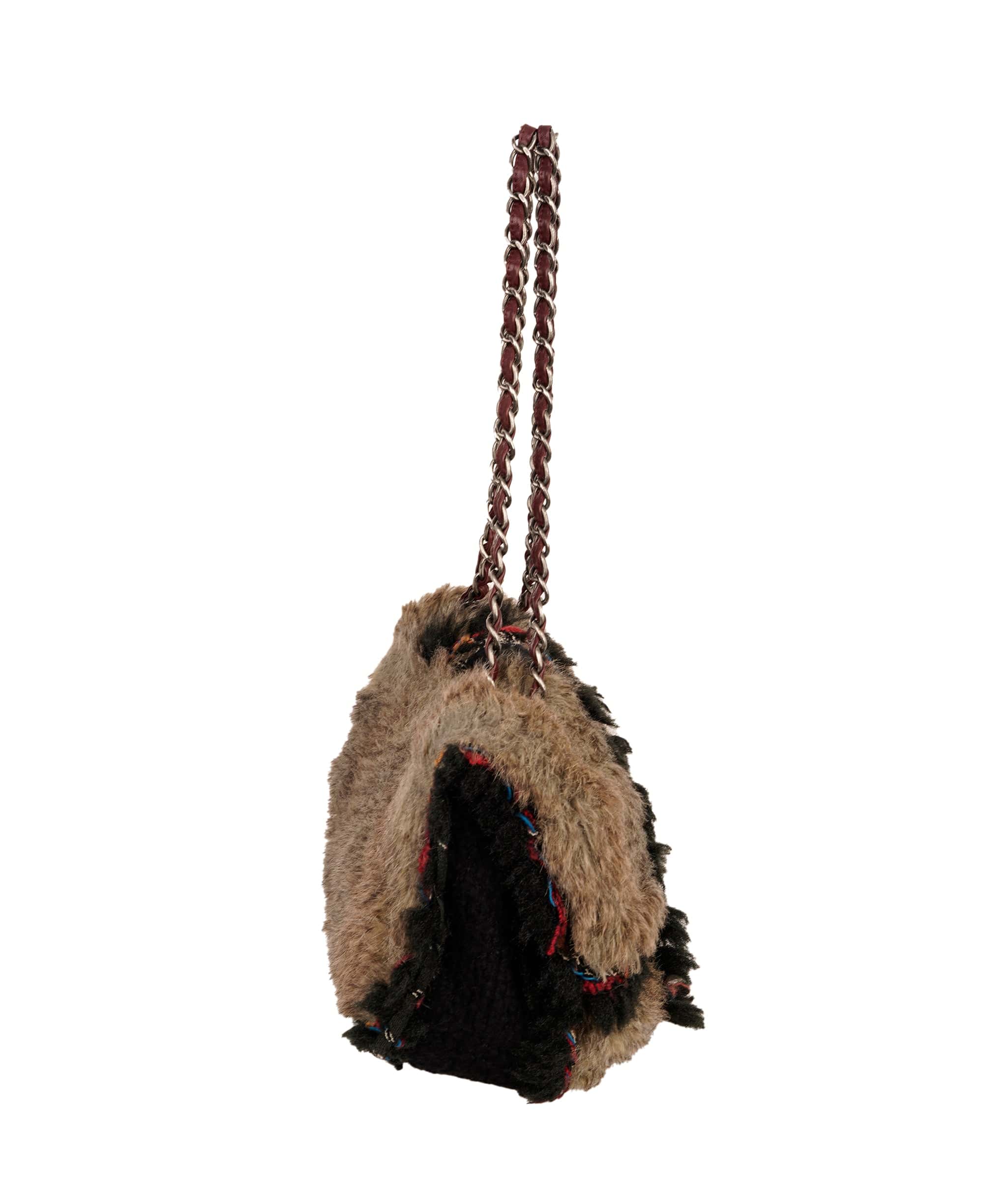 Chanel Chanel Timeless Jumbo fur arctic shw FW2010 bag - APC0032