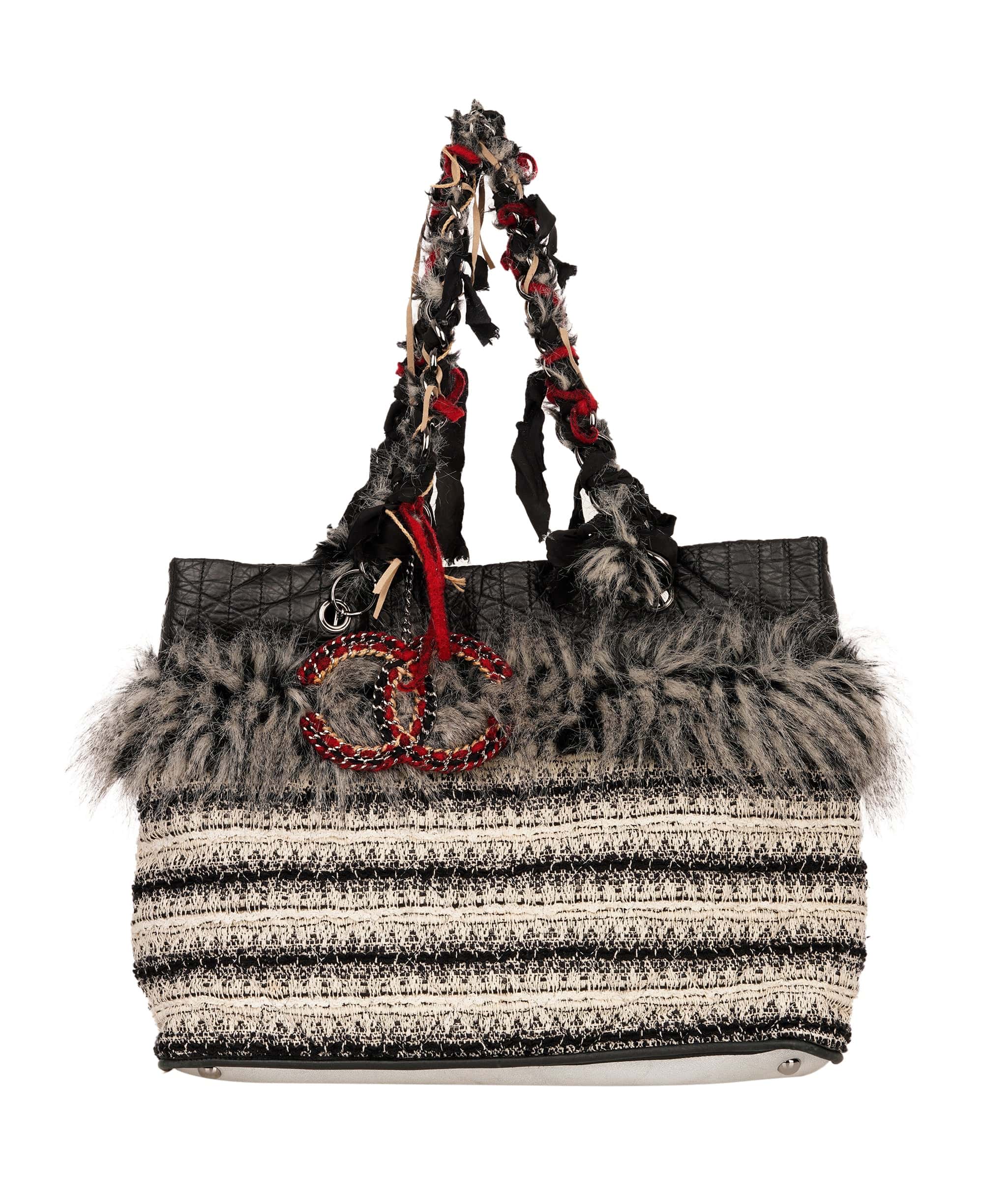 Chanel Chanel tote fur arctic FW2010 bag - APC0031