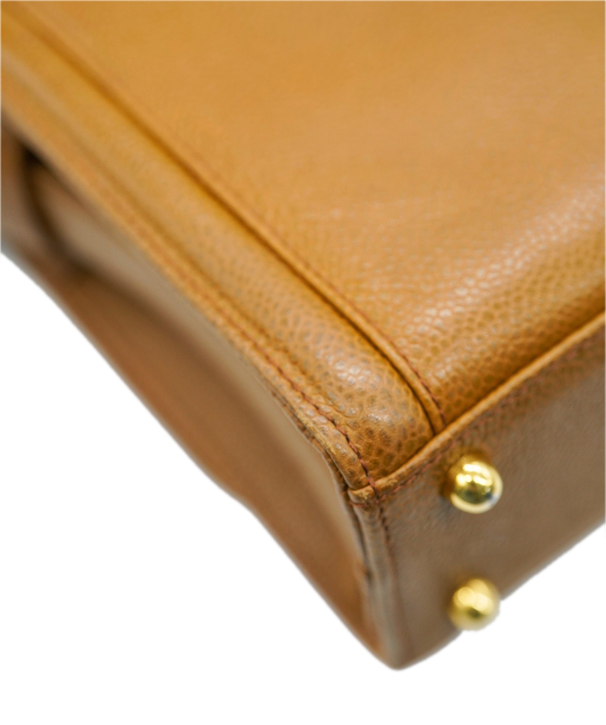 Chanel CHANEL VINTAGE BIG COCO SHOULDER BAG CAMEL CAVIAR SKIN 90234745 DBXS3590