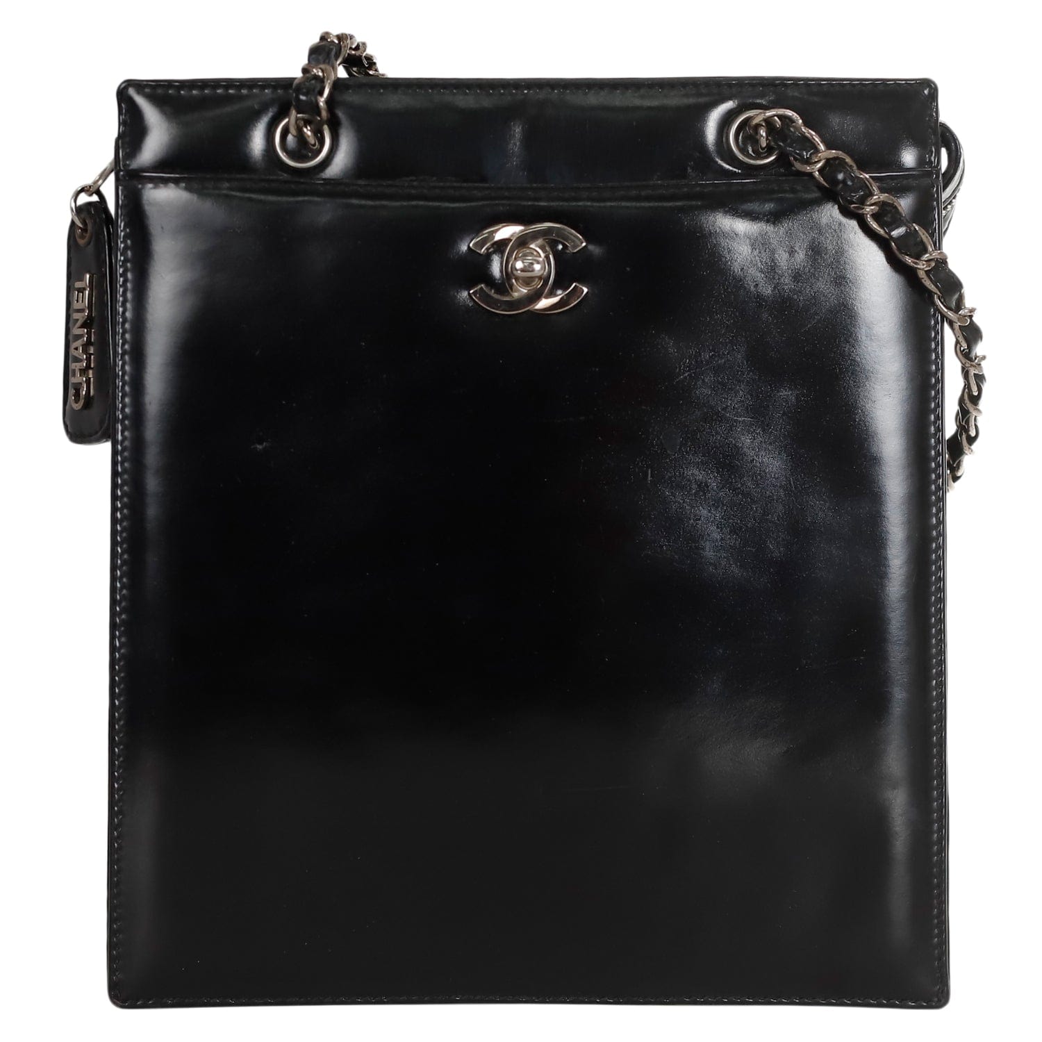 Chanel Vintage Leather Chain Shoulder Bag SYCN1066 LuxuryPromise