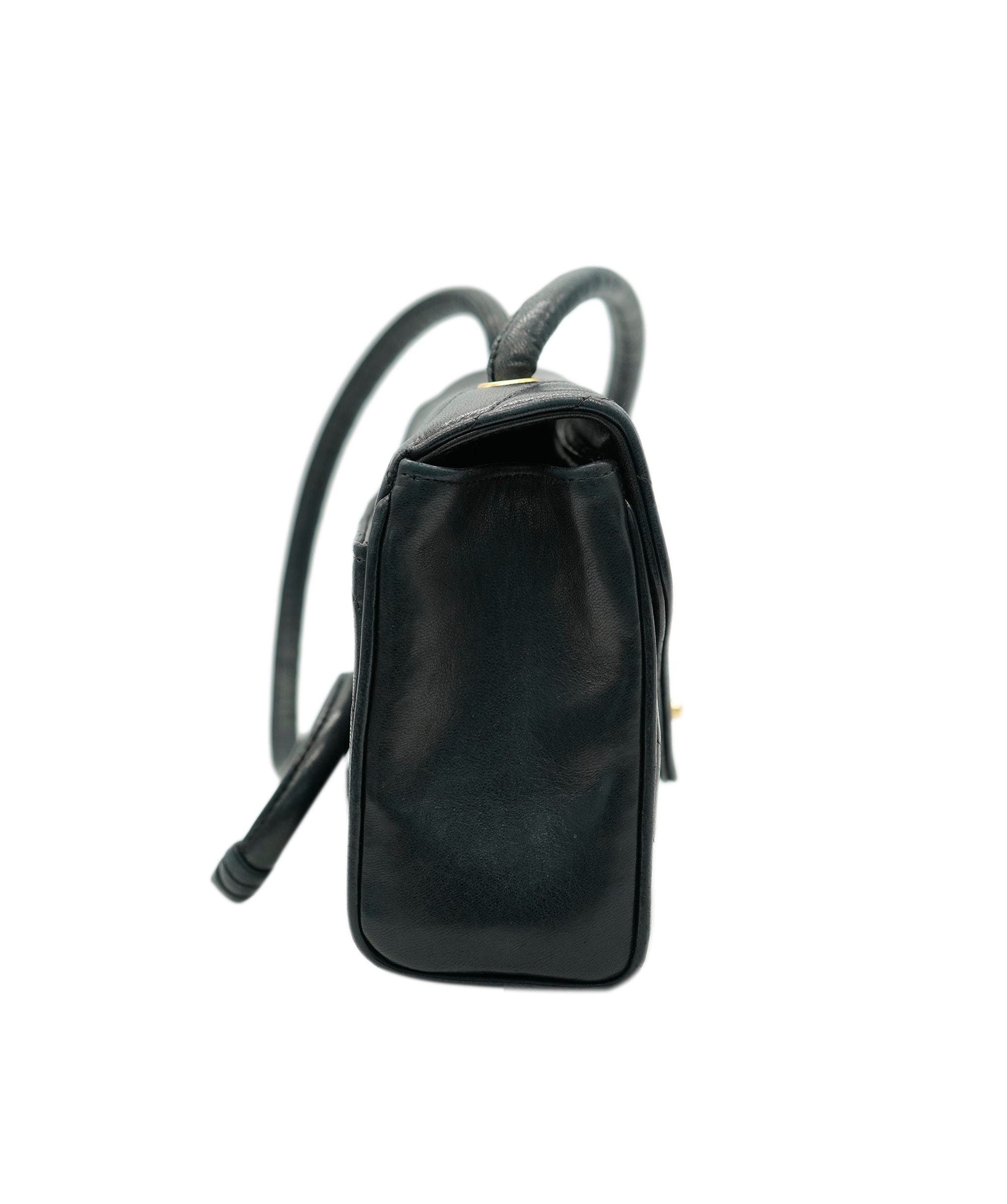 Chanel Chanel Vintage Mini Square Chevron Crossbody Bag ALC1705