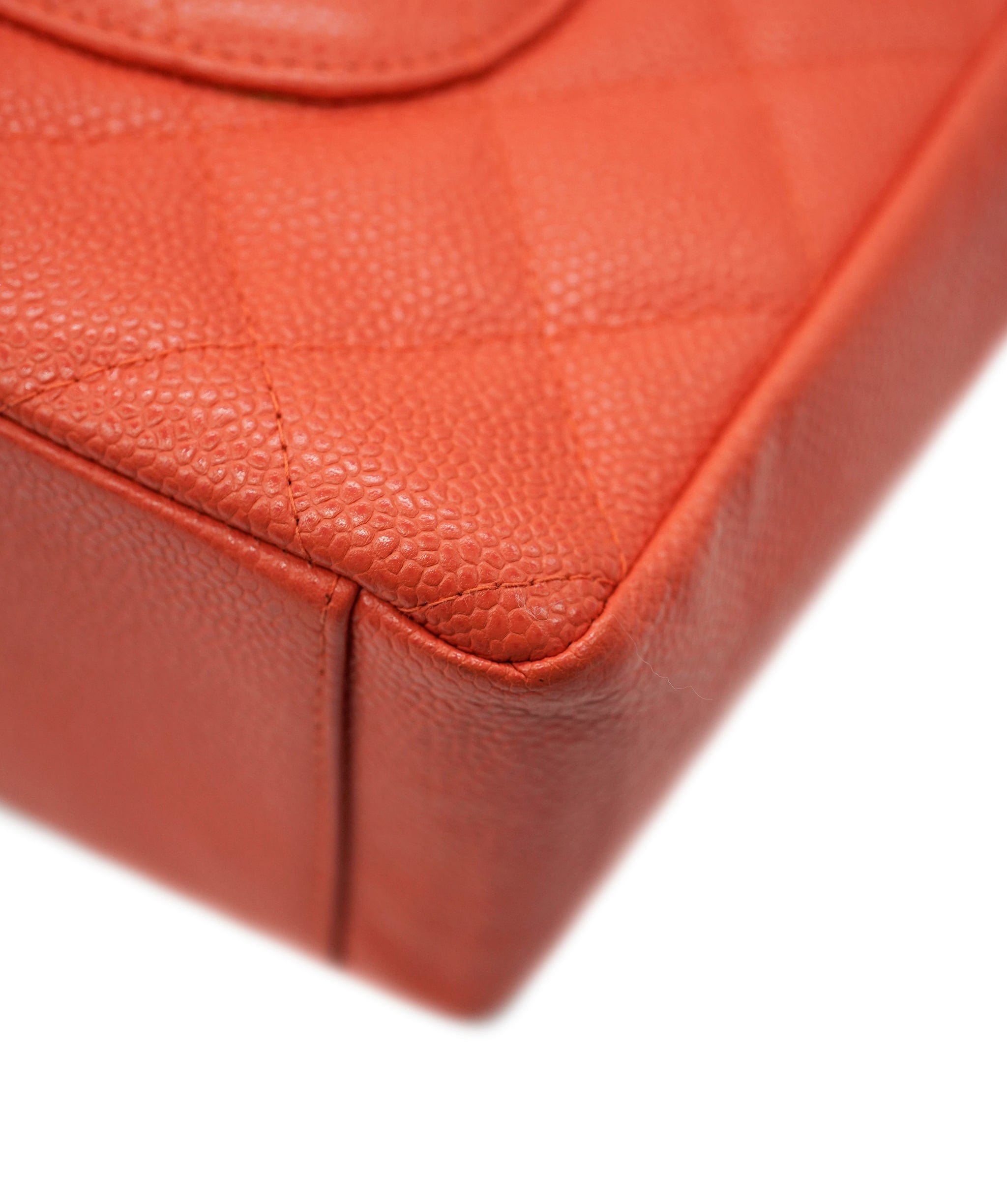 Chanel CHANEL VINTAGE PST CHAIN TOTE BAG PINK CAVIAR SKIN 90268195 DBXS3592