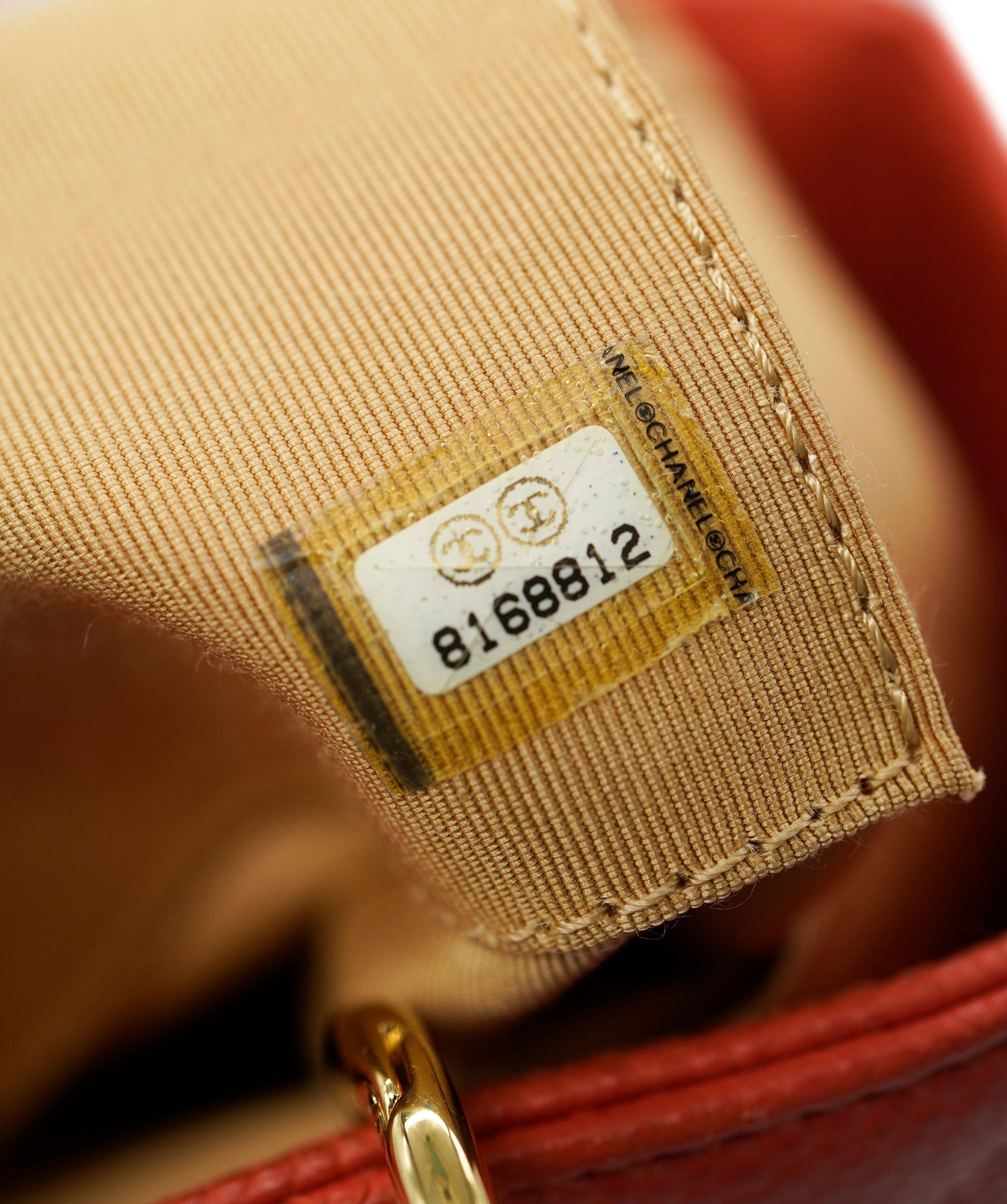 Chanel CHANEL VINTAGE PST CHAIN TOTE BAG PINK CAVIAR SKIN 90268195 DBXS3592