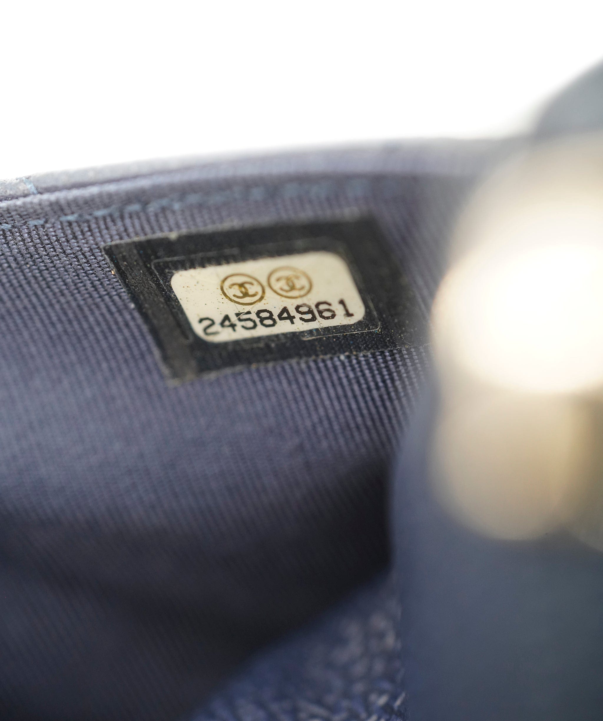 Chanel Chanel Wallet On Chain With Embossed CHANEL Logo GHW ALC2609