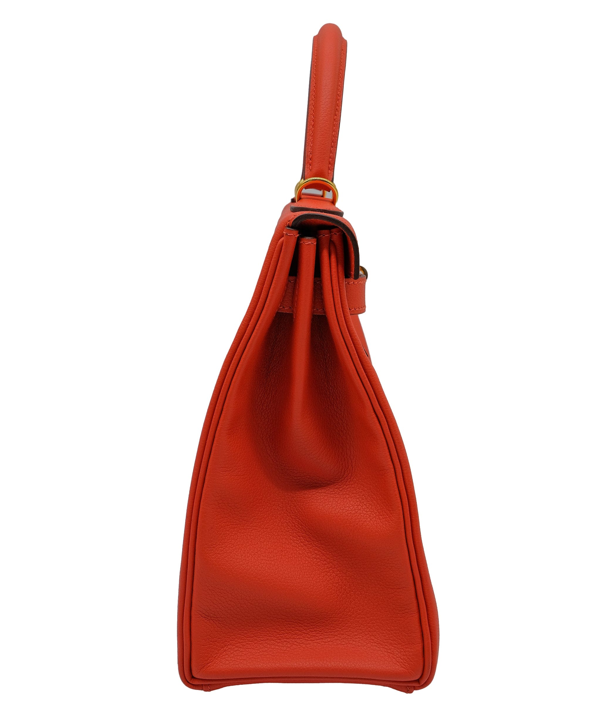 Chanel Hermes Kelly 32 Evercolour with box, dustbag & clochette RJC3208