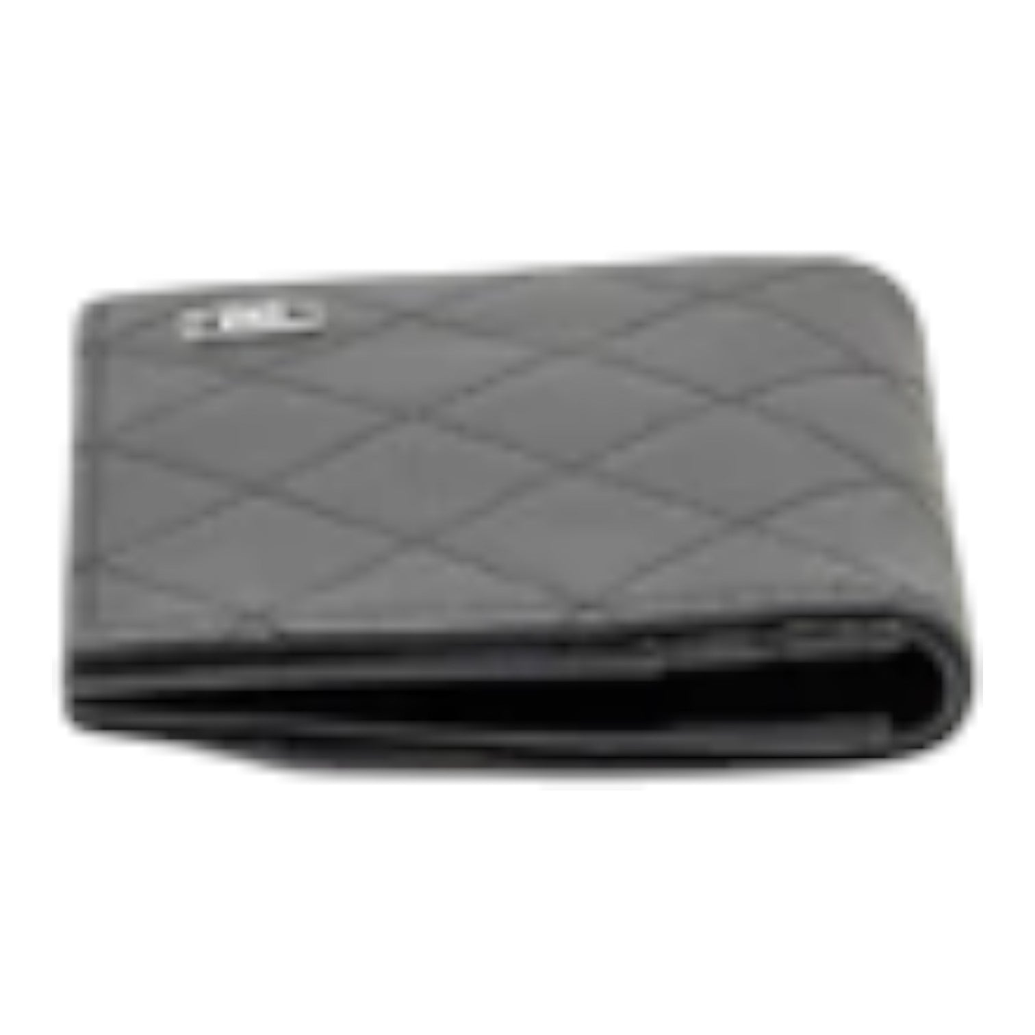 Chanel Chanel Quilted CC Card Holder Calfskin Black With Black Hardware (Microchip) - GIFTABLE