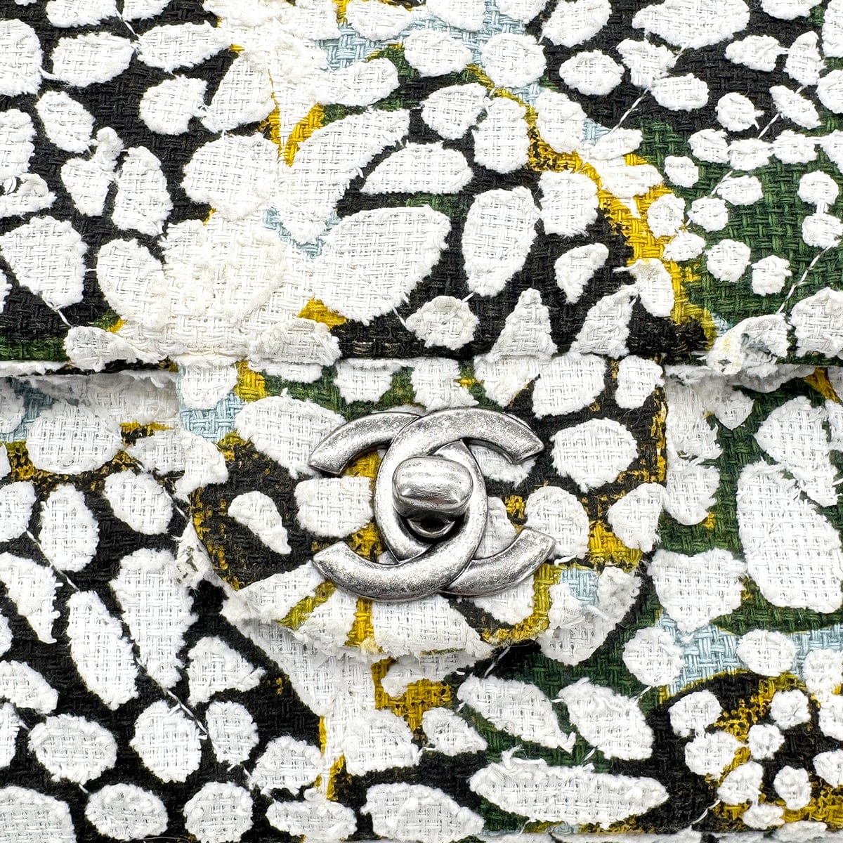 Chanel CHANEL CHAIN SHOULDER BAG MULTICOLOR TWEED 90269064