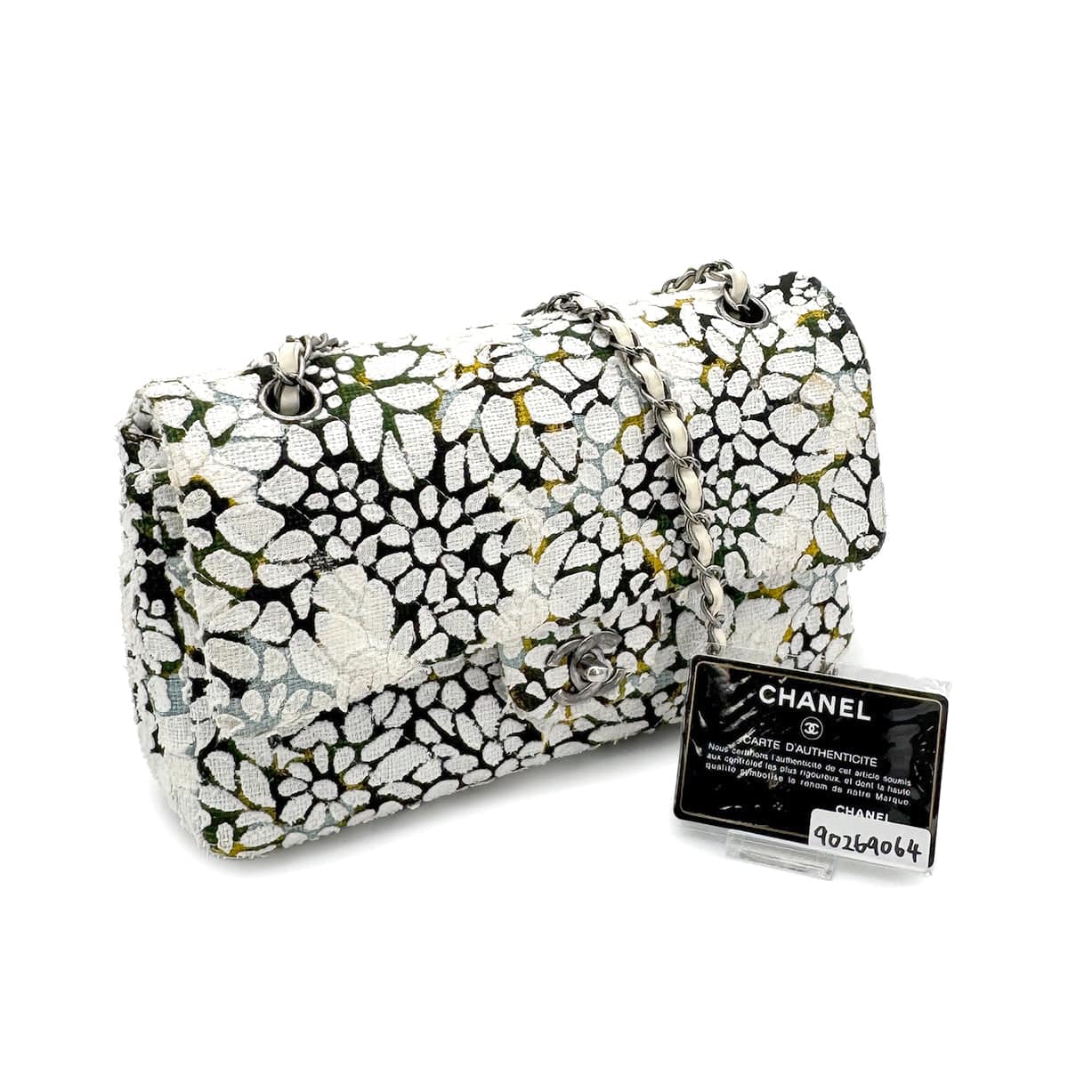 Chanel CHANEL CHAIN SHOULDER BAG MULTICOLOR TWEED 90269064