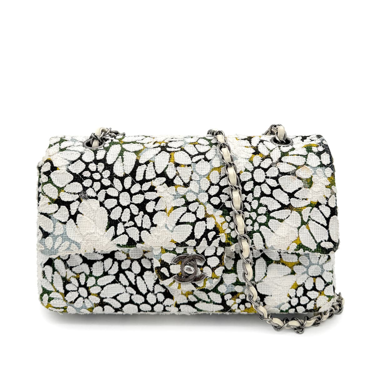 Chanel CHANEL CHAIN SHOULDER BAG MULTICOLOR TWEED 90269064