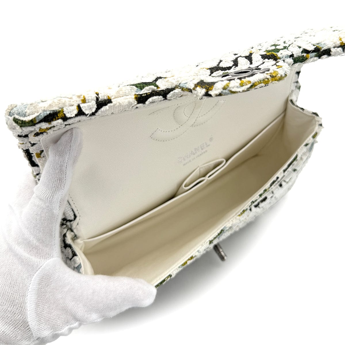 Chanel CHANEL CHAIN SHOULDER BAG MULTICOLOR TWEED 90269064